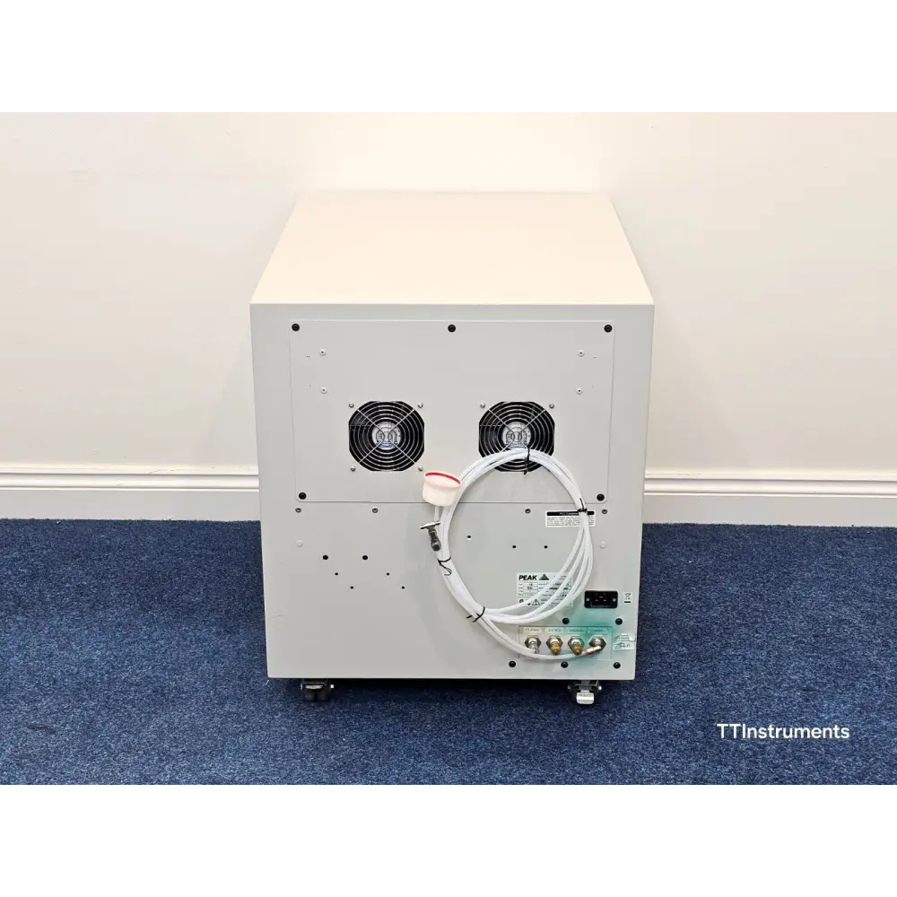 Peak Scientific Genius ABN2ZA Nitrogen Generator left side view showing housing
