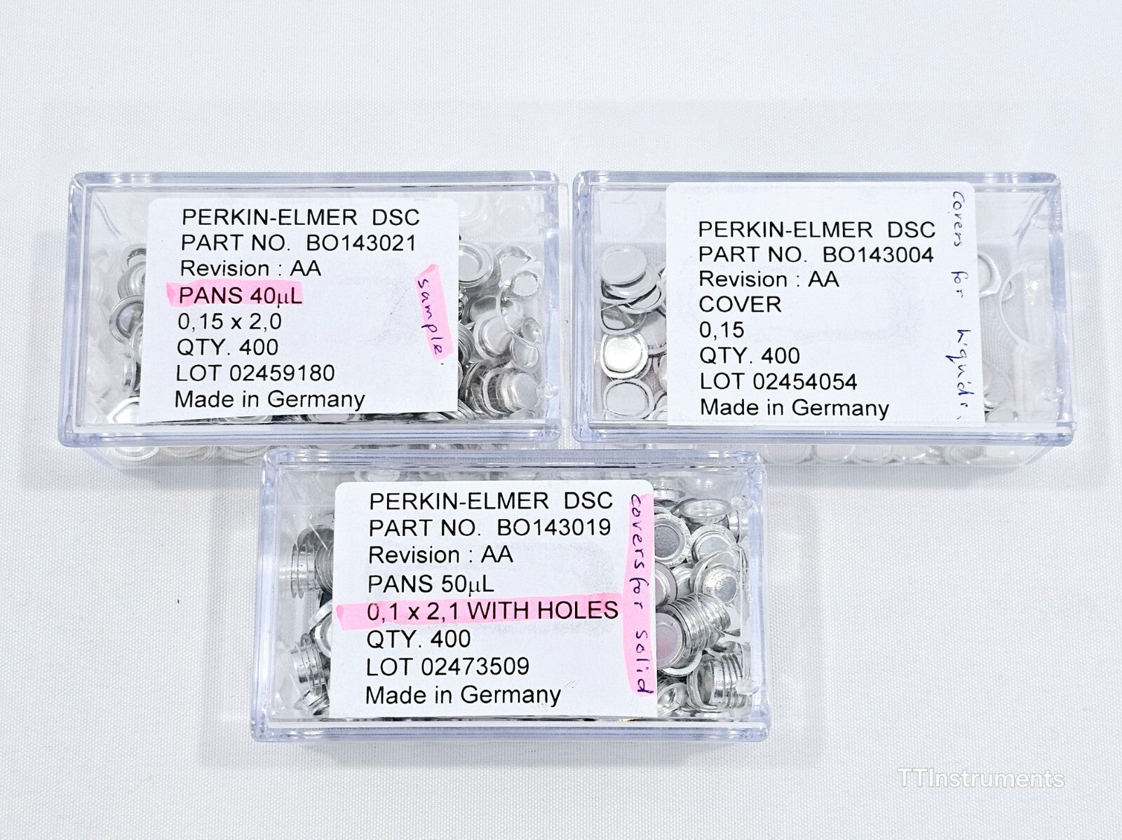 PerkinElmer Universal Crimper Press B0139005 With Capsules and Accessories