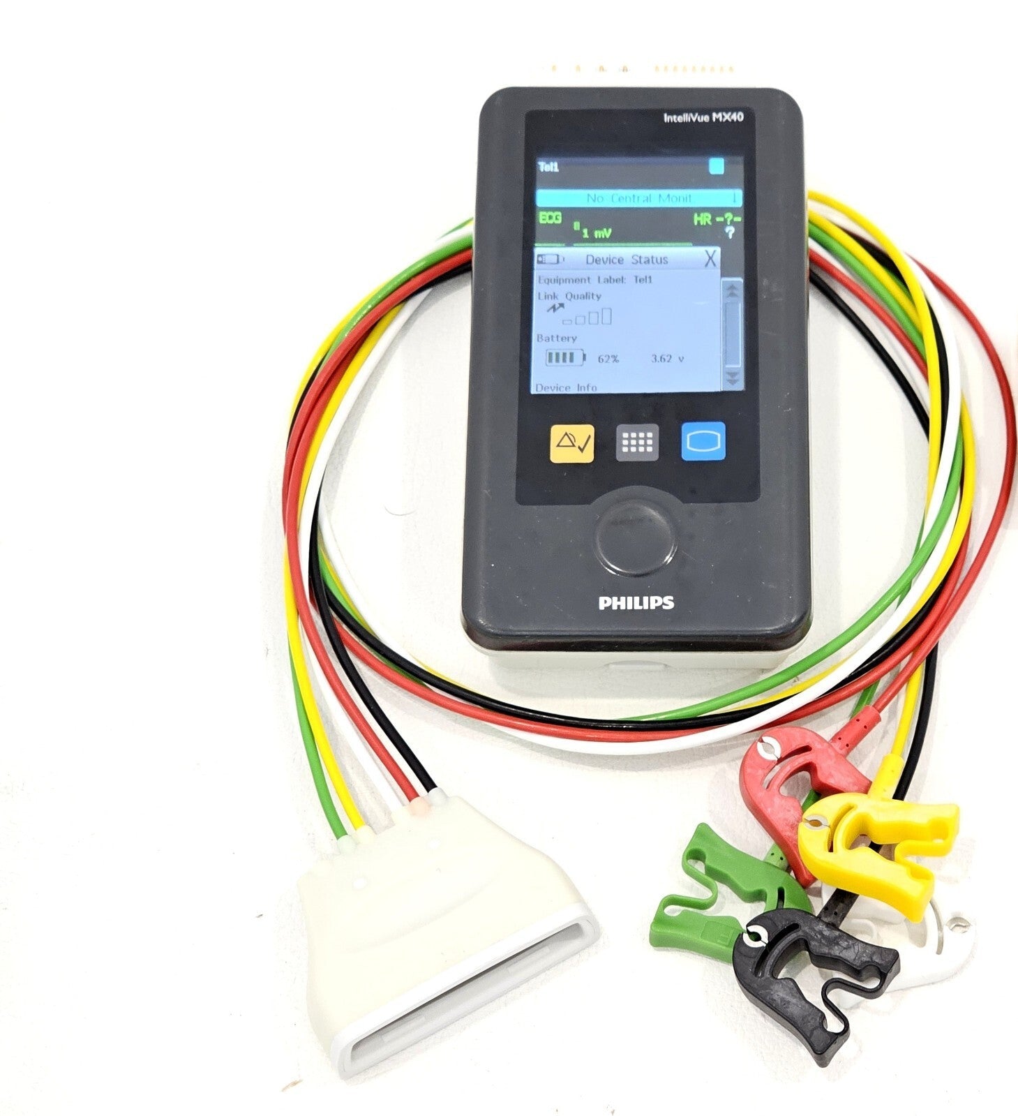 Philips IntelliVue MX40-2B4 Monitor + 1x Batteries MX40 & Leads S01