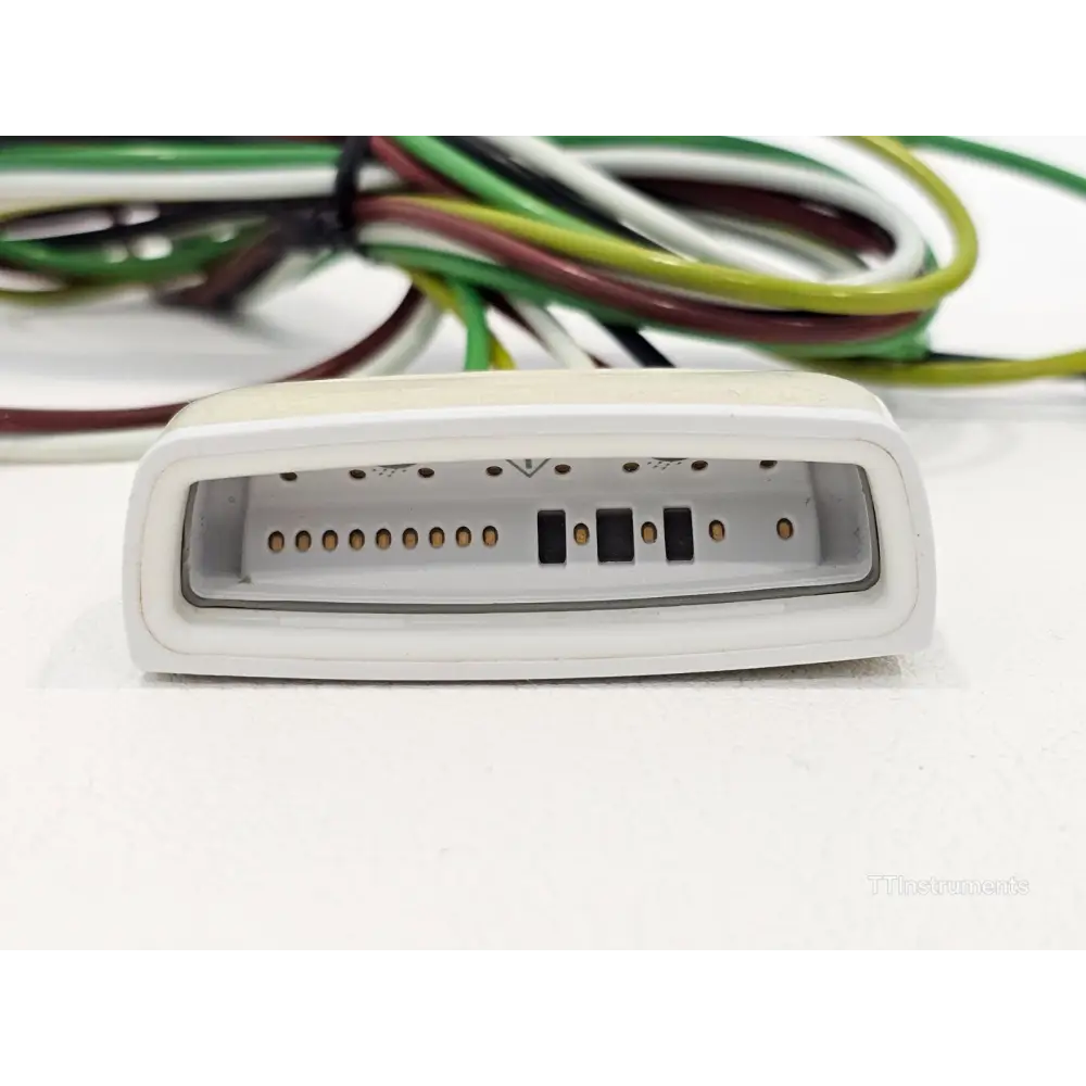 Philips MX40-2B4 monitor with battery holder attached showing complete assembly