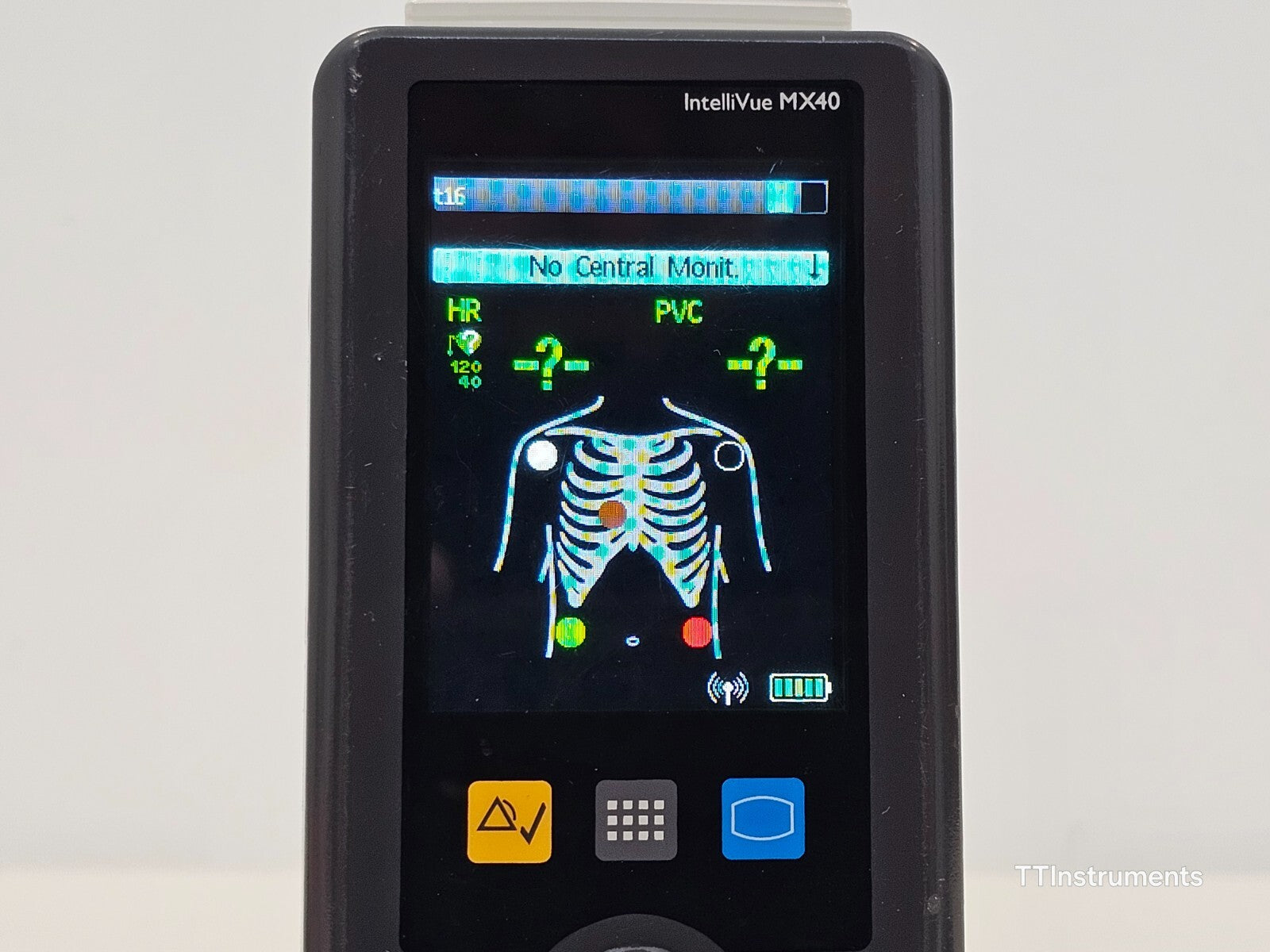 Philips IntelliVue MX40-2B4 Patient Monitor + 2x Batteries MX40 MFD 2019