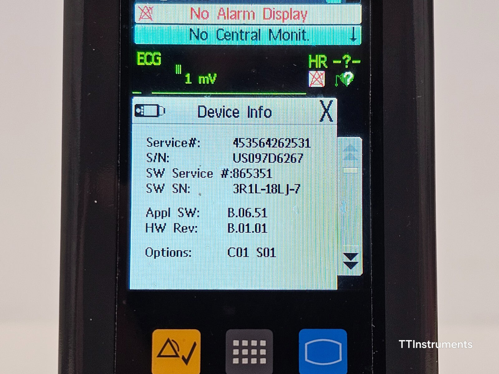 Philips IntelliVue MX40-2B4 Patient Monitor + 2x Batteries MX40 MFD 2018