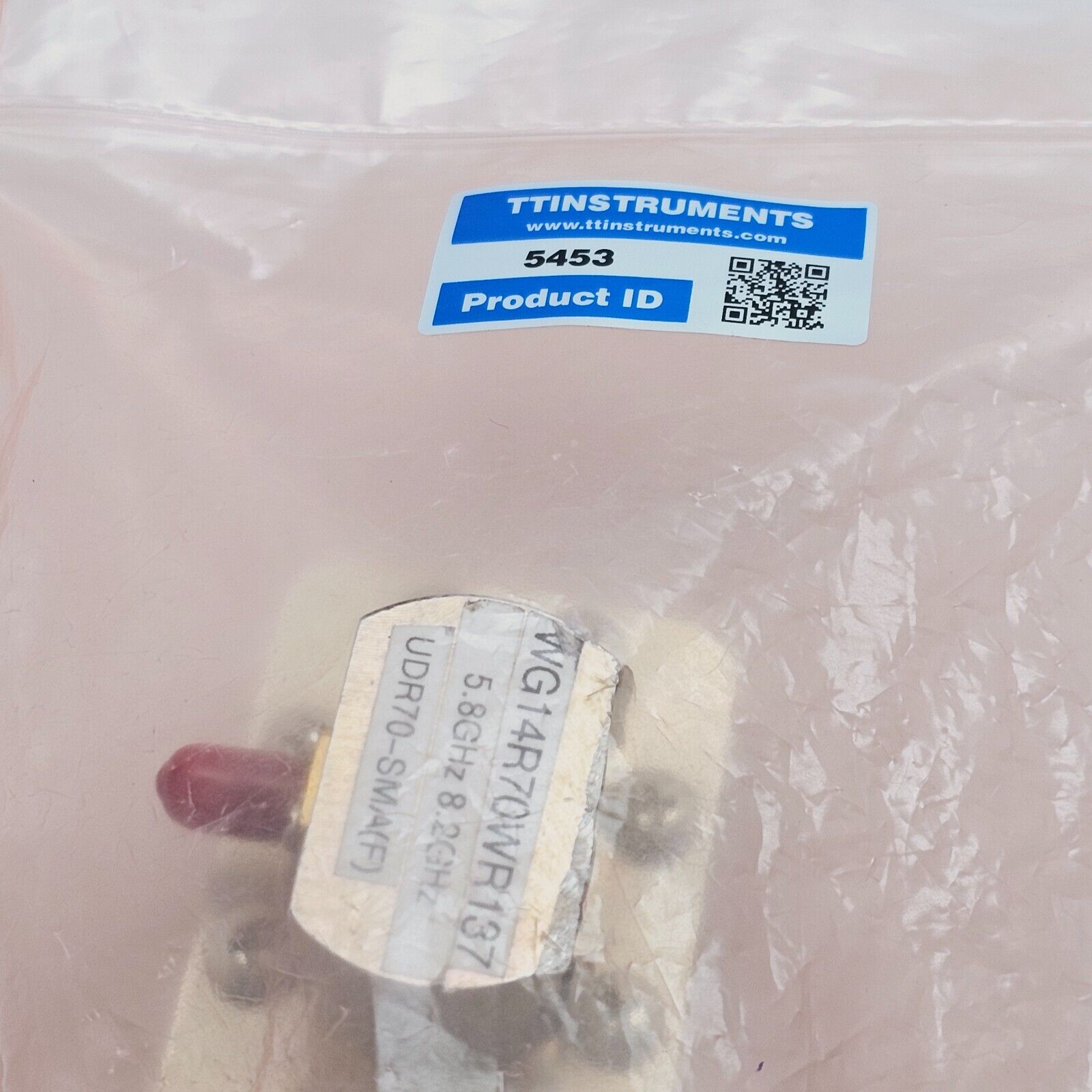 Quasar RA14MZH Waveguide to Coax Adaptor 5.8 - 8.2 GHz