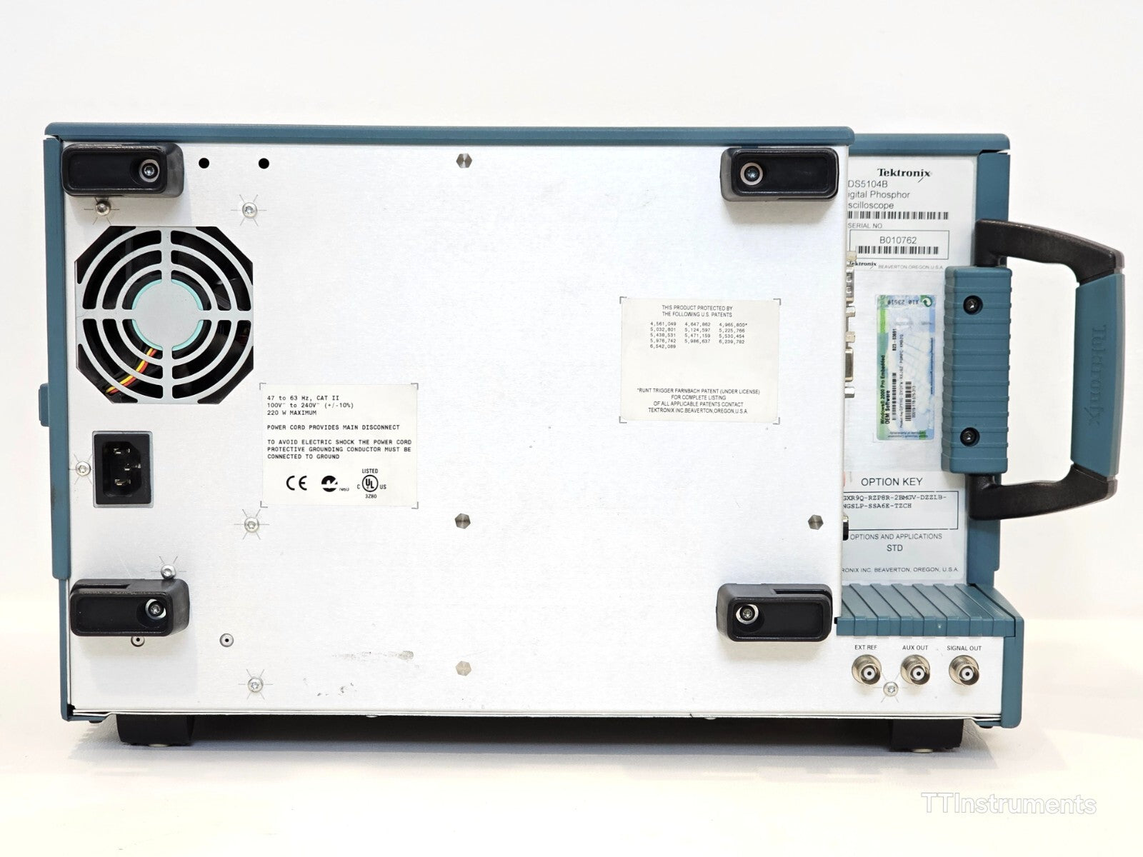 READ DESCRIP Tektronix TDS5104B DPO Digital Phosphor Oscilloscope 1 GHz 5 GS/s