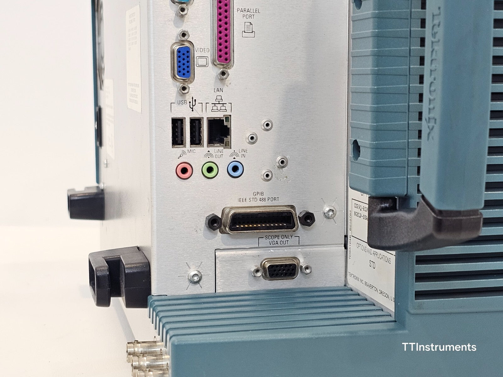 READ DESCRIP Tektronix TDS5104B DPO Digital Phosphor Oscilloscope 1 GHz 5 GS/s