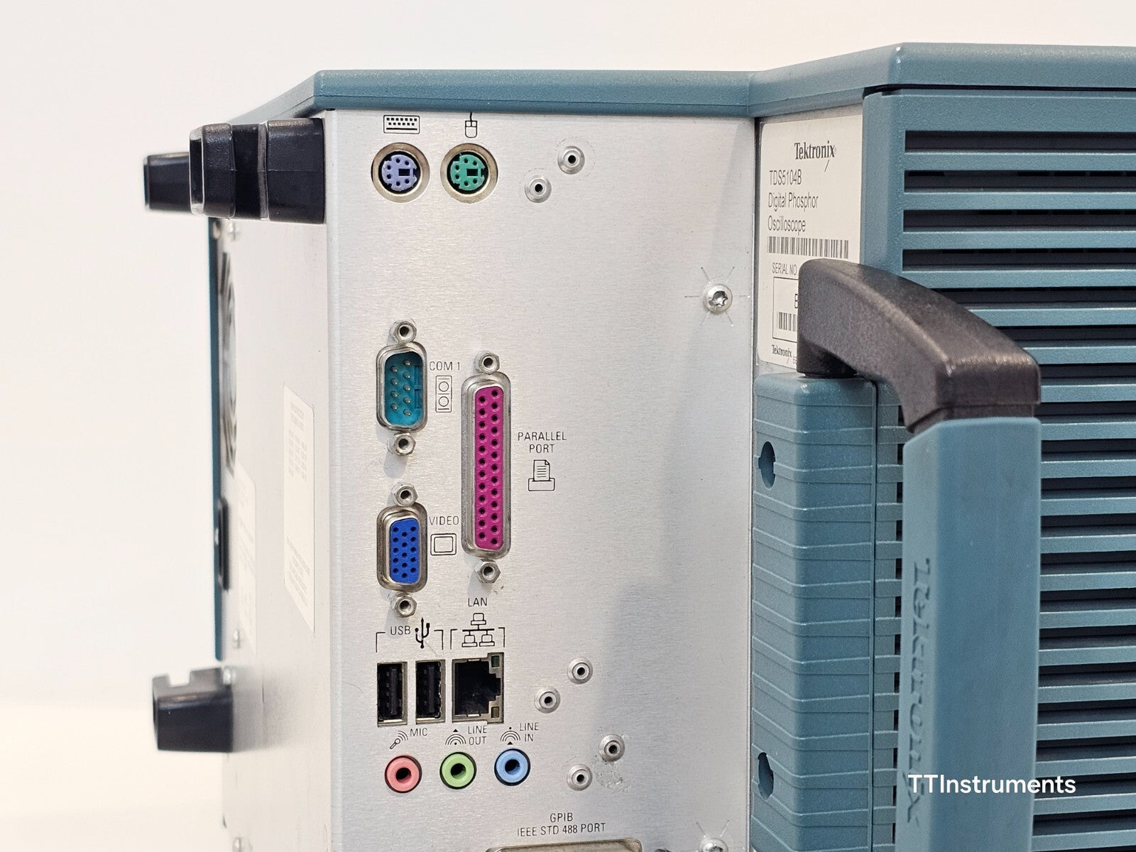 READ DESCRIP Tektronix TDS5104B DPO Digital Phosphor Oscilloscope 1 GHz 5 GS/s