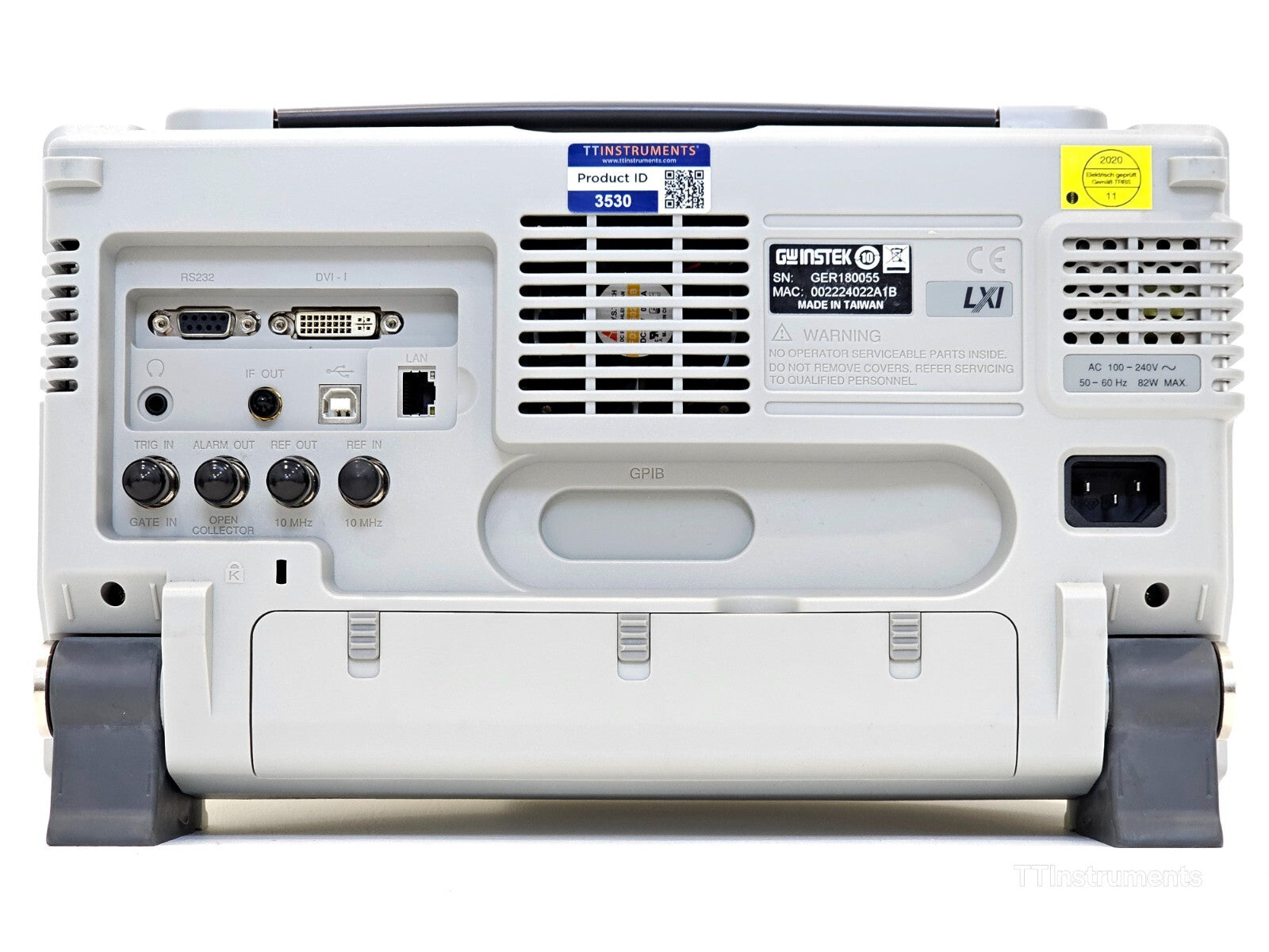 READ DESCRIPTION GW INSTEK GSP-9330 Spectrum Analyzer 9 kHz - 3.25 GHz