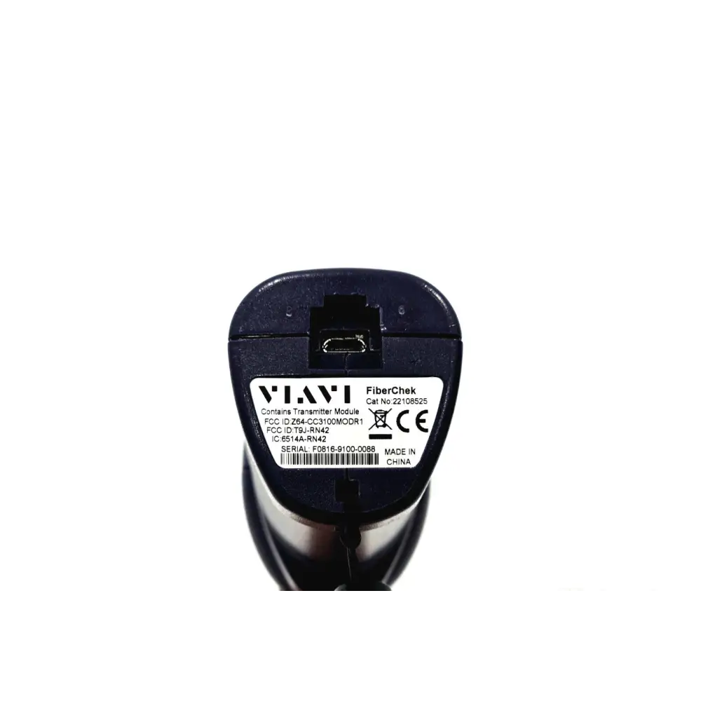 Viavi FiberChek tip adapters including SC-PC, LC-PC and SC-APC bulkhead tips