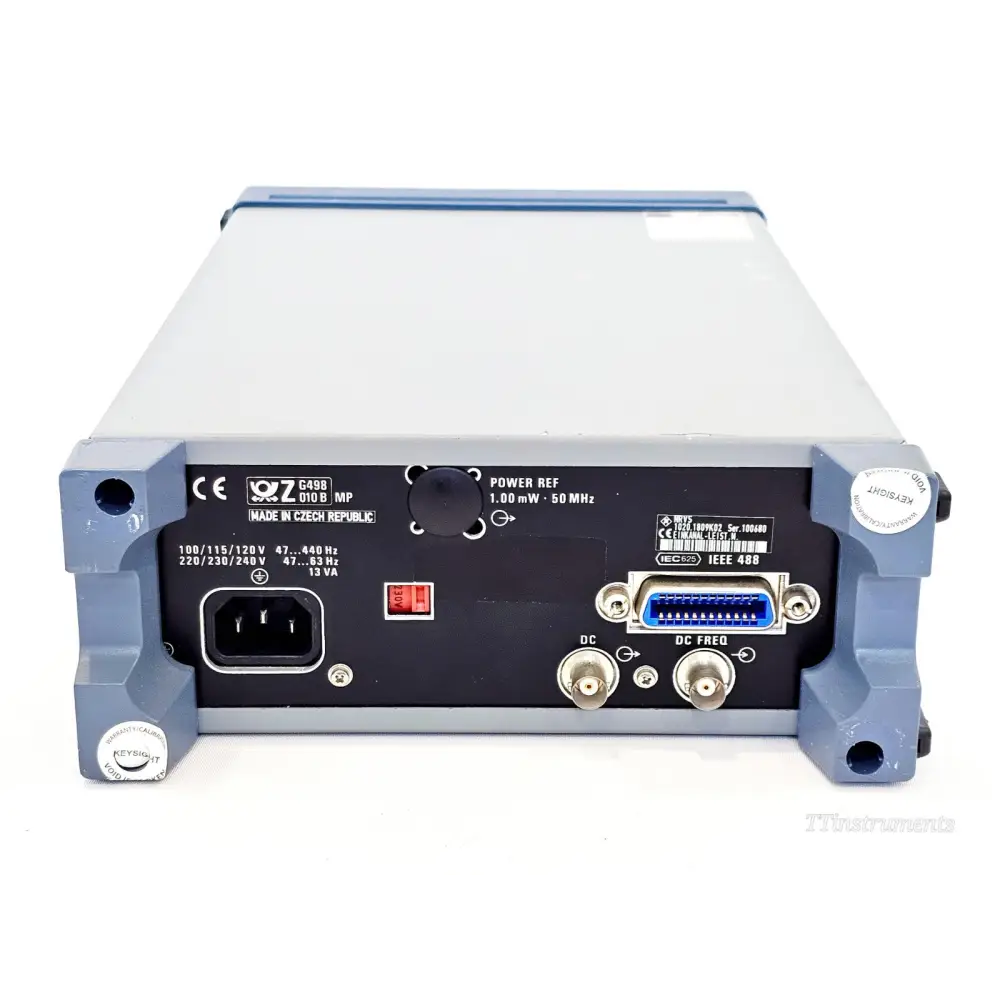 Rohde & Schwarz NRVS power meter sensor input connector detail