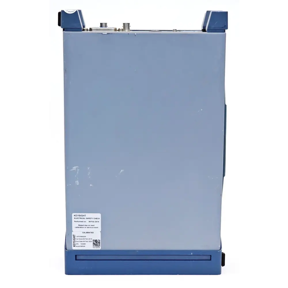 NRVS RF power meter rear panel showing GPIB and power connections