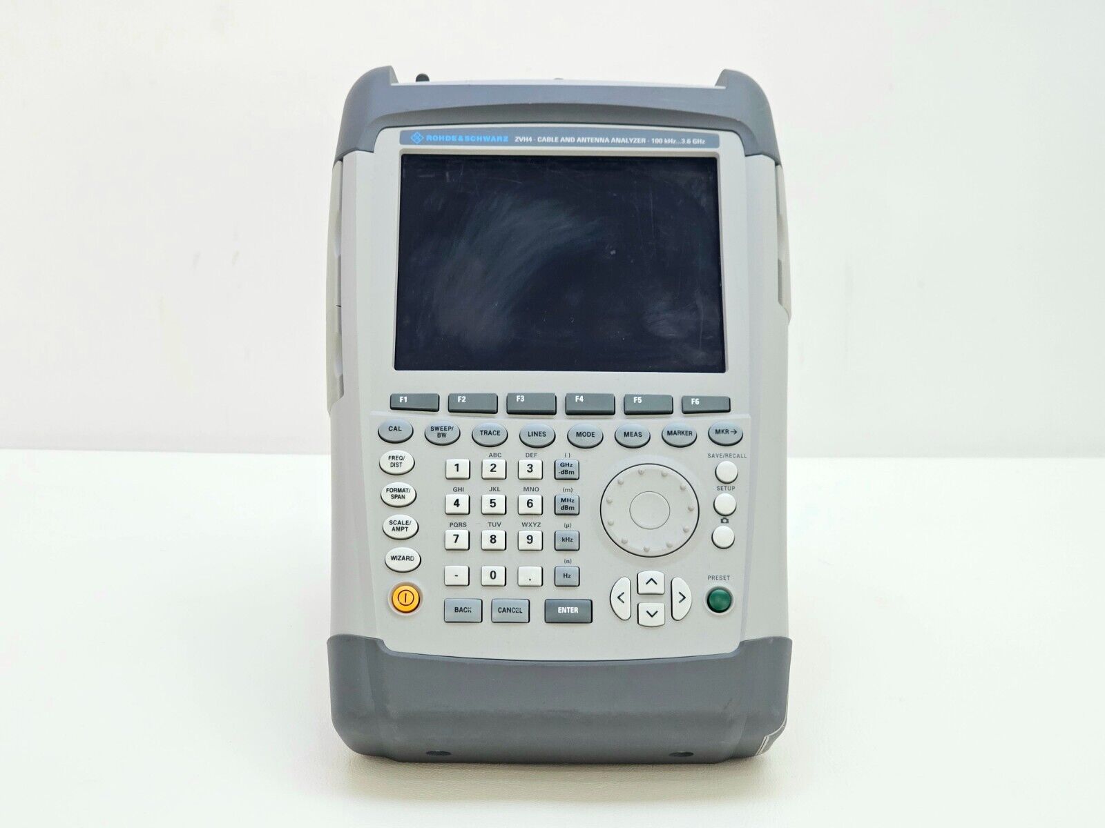 Rohde & Schwarz ZVH4 Cable & Antenna Analyzer Option K1 & K39 3.6 GHz CALIBRATED