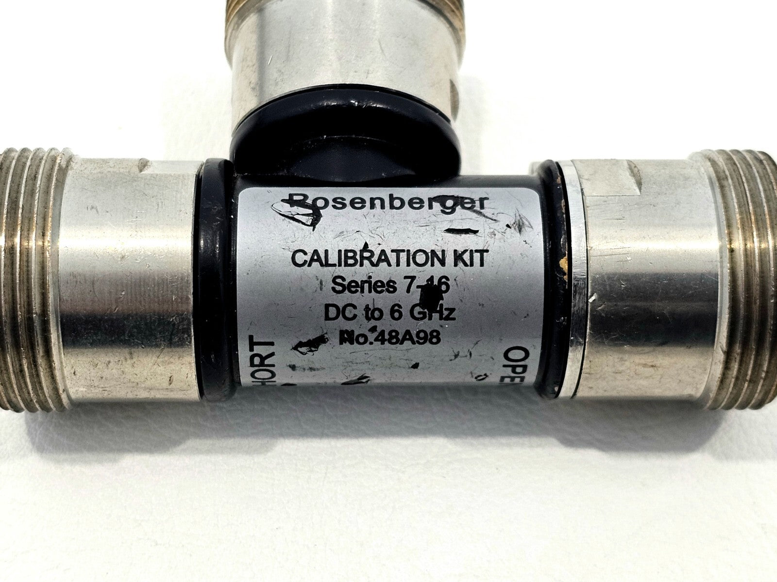 Rosenberger 60K36R-MSO Open/Short/Load 7/16 + Series 7-16 DC to 6 GHz Cal Kit