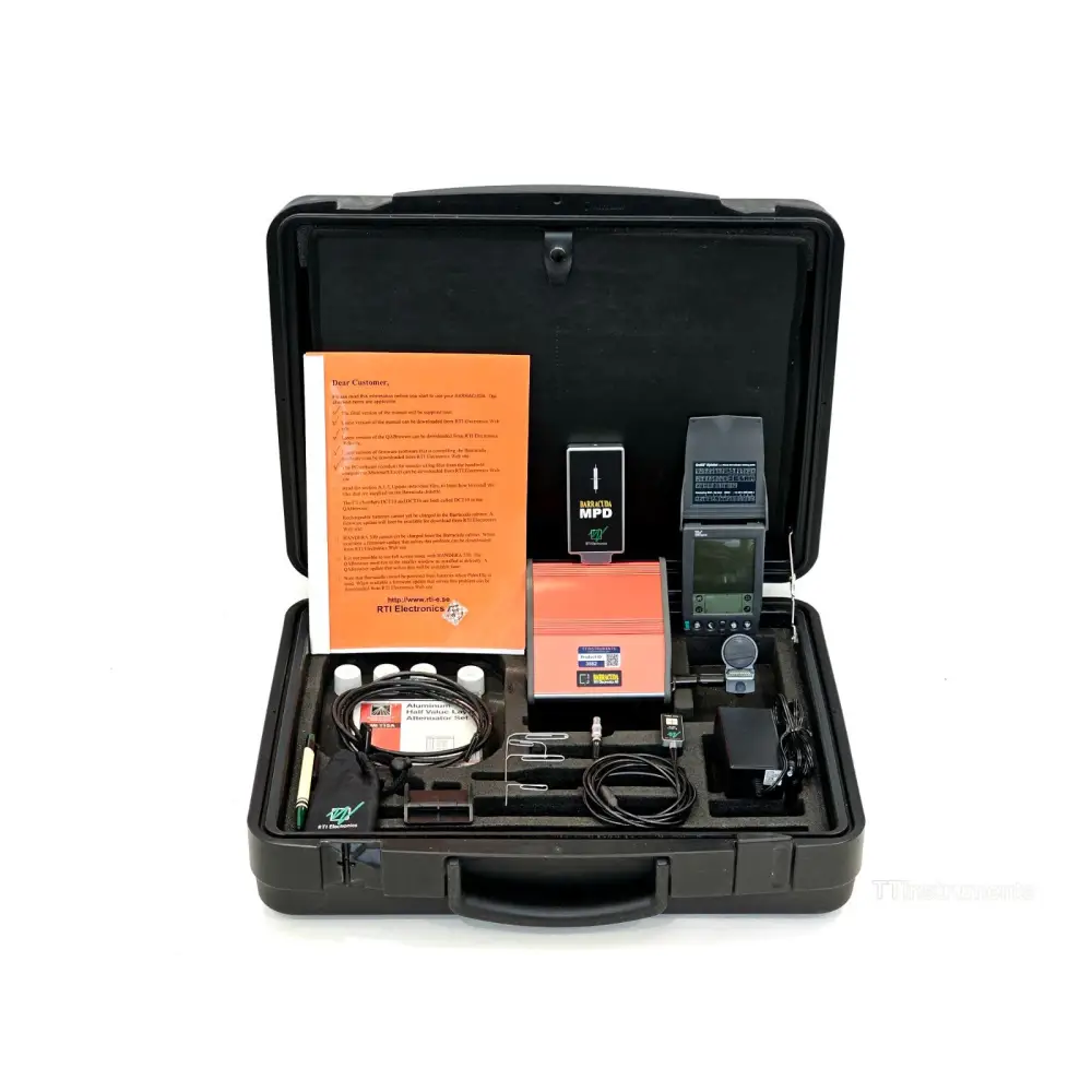 RTI Electronics Barracuda v1.1.4 wireless X-ray multimeter system complete set
