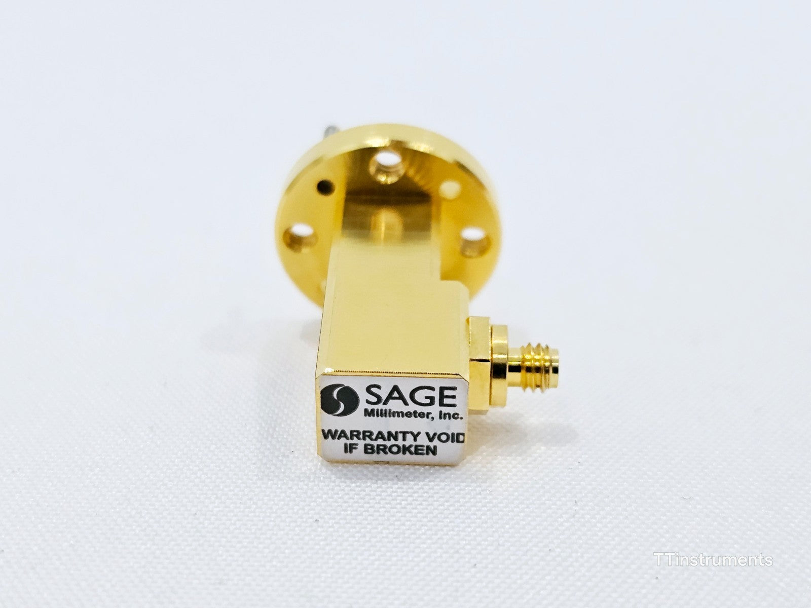 Sage Millimeter WR-15 Adapter SWC-151F-R1 Waveguide to Coax