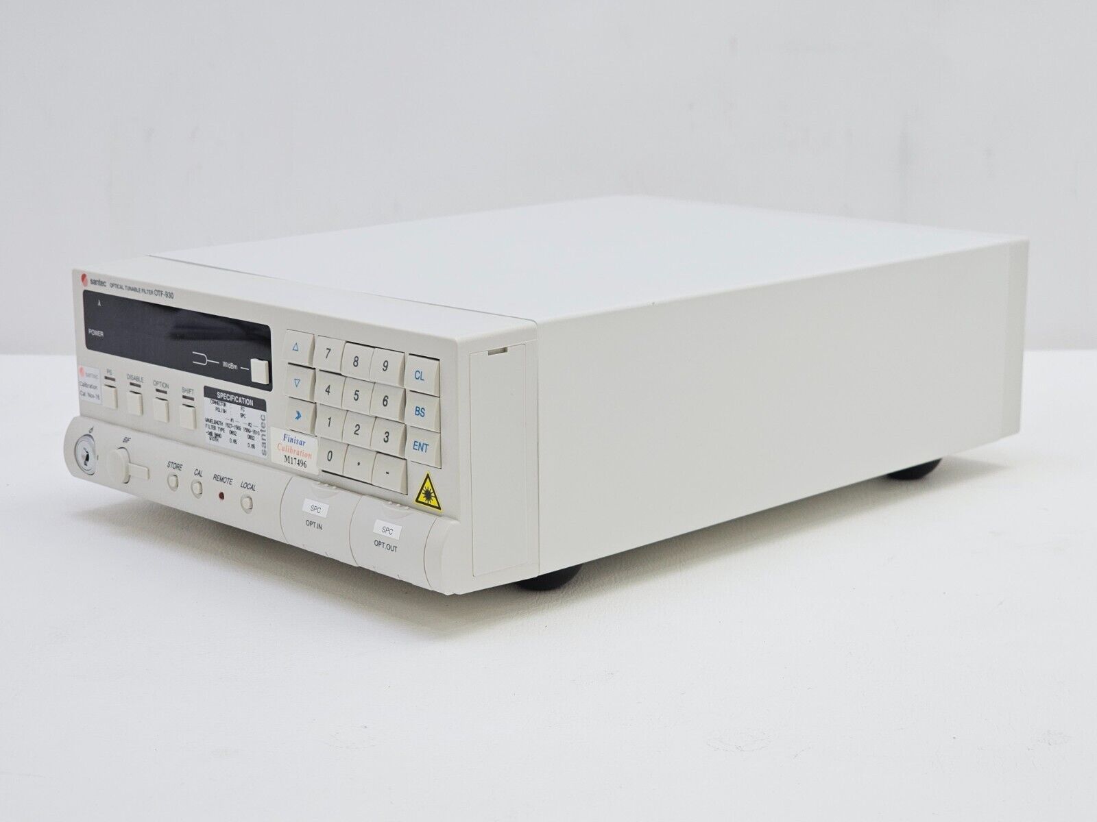 SANTEC OTF-930 Polarisation Independent 80 nm Optical Tunable Filter 1530-1610nm