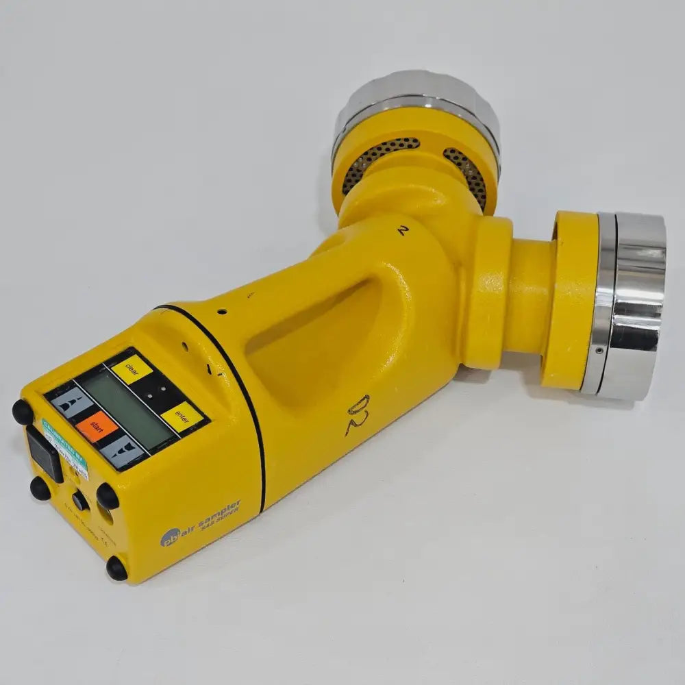 PBI SAS Super Duo 2 dual head air sampler side profile view