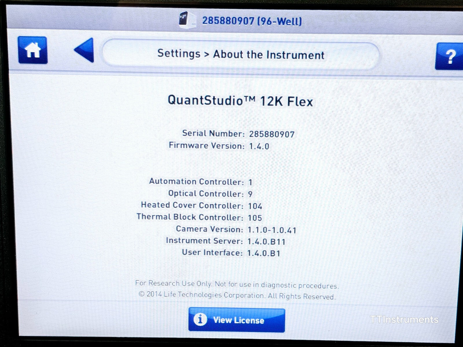 Serviced Applied Biosystems QuantStudio 12K Flex Real-Time PCR System 4470661