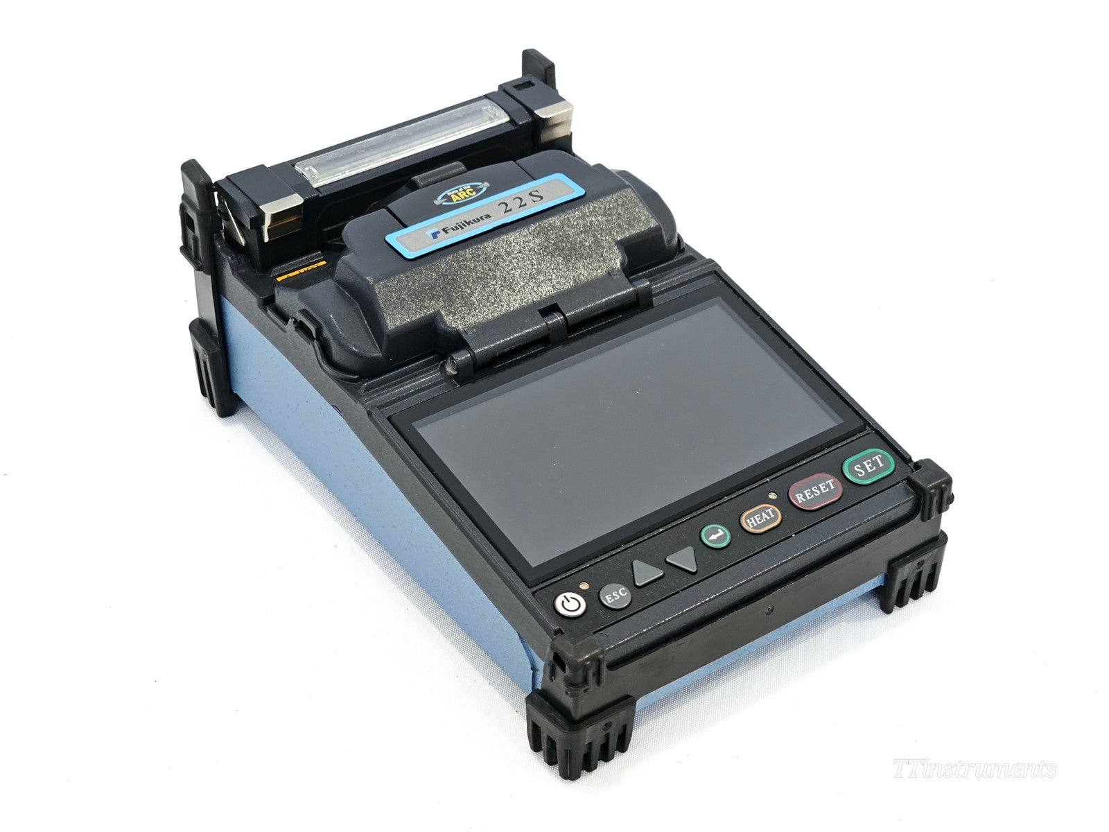 Fujikura CT-50 high precision fibre cleaver with carry case and guide plate