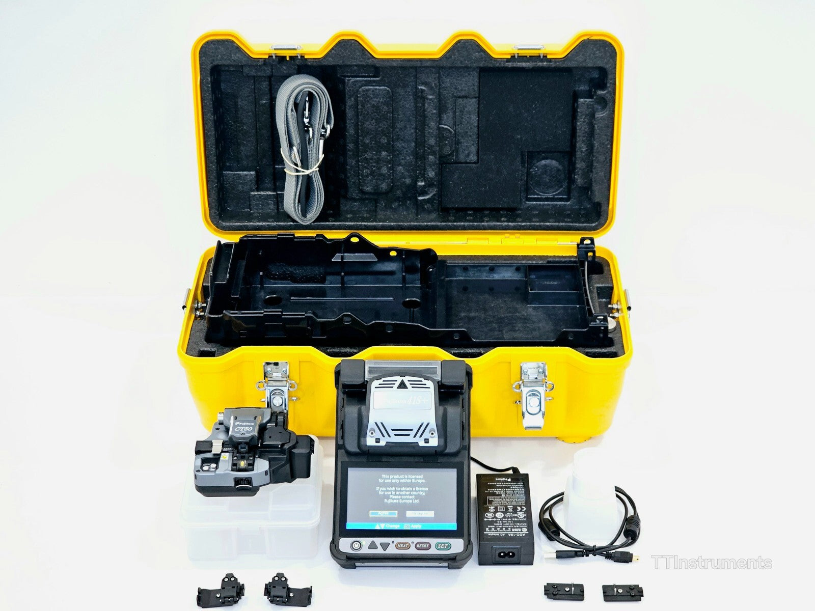 Serviced Fujikura 41S+ Active Cladding Fusion Splicer + CT-50 Cleaver ARC 2545