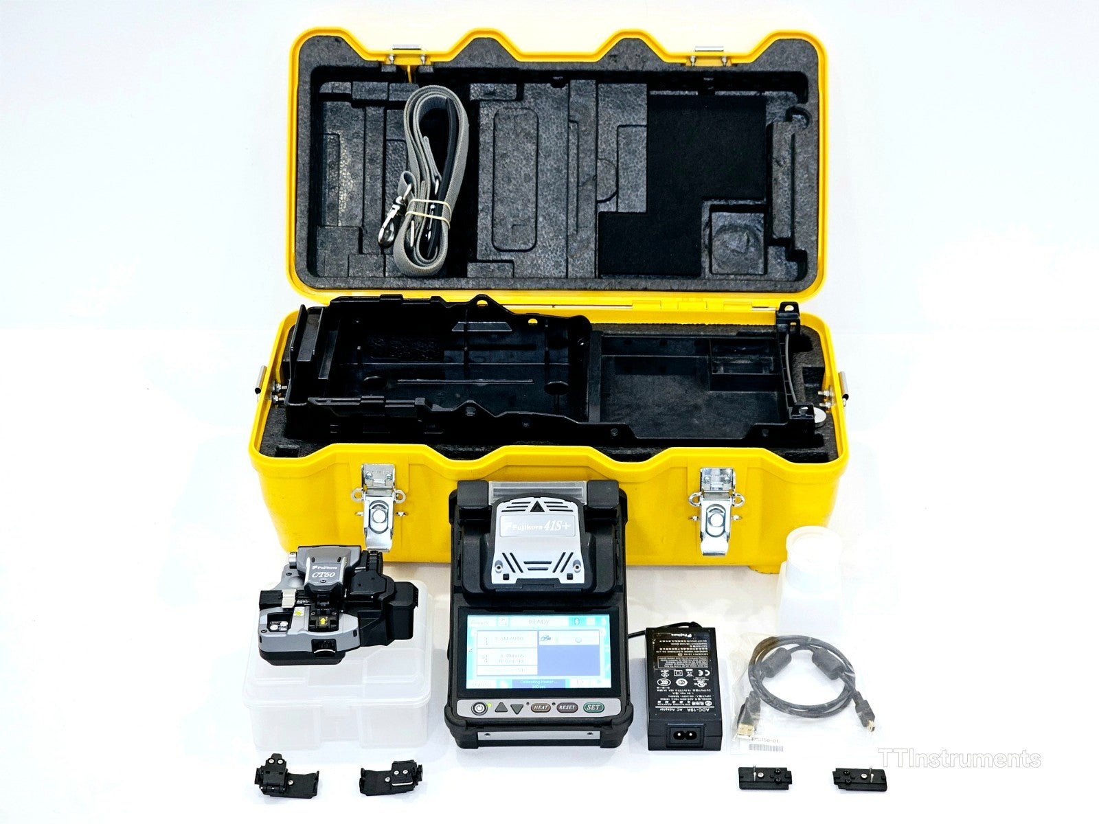 Serviced Fujikura 41S+ Active Cladding Fusion Splicer + CT-50 Cleaver ARC 3107