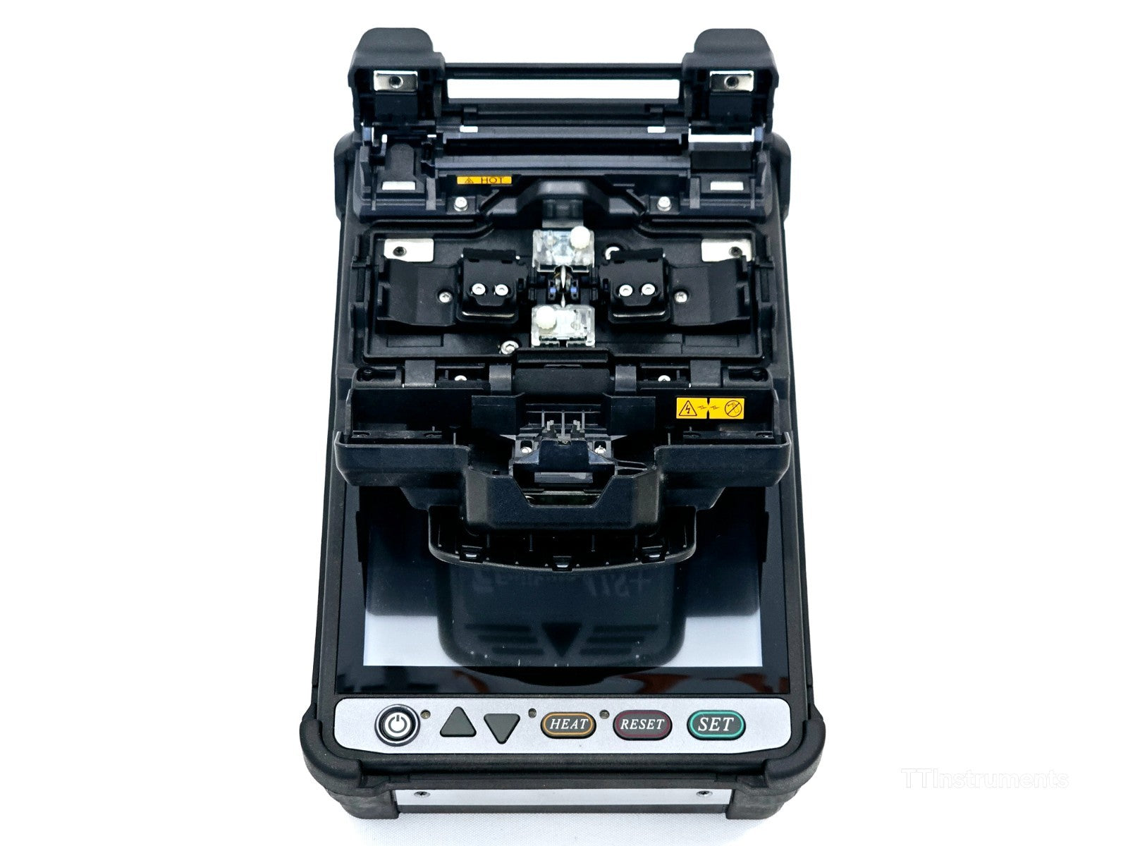 Fujikura 41S+ fusion splicer with hard carrying case and accessories included in sale
