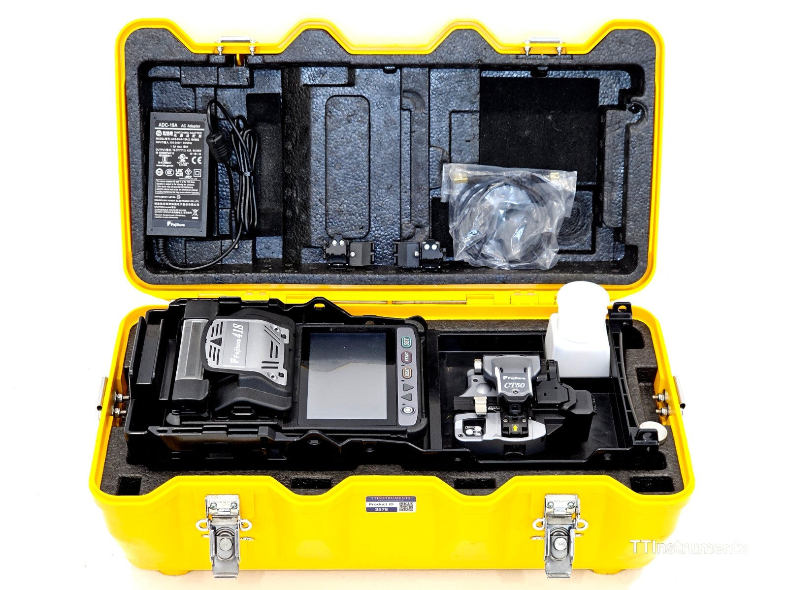 Serviced Fujikura 41S Active Cladding Fusion Splicer + CT-50 Cleaver ARC 1151