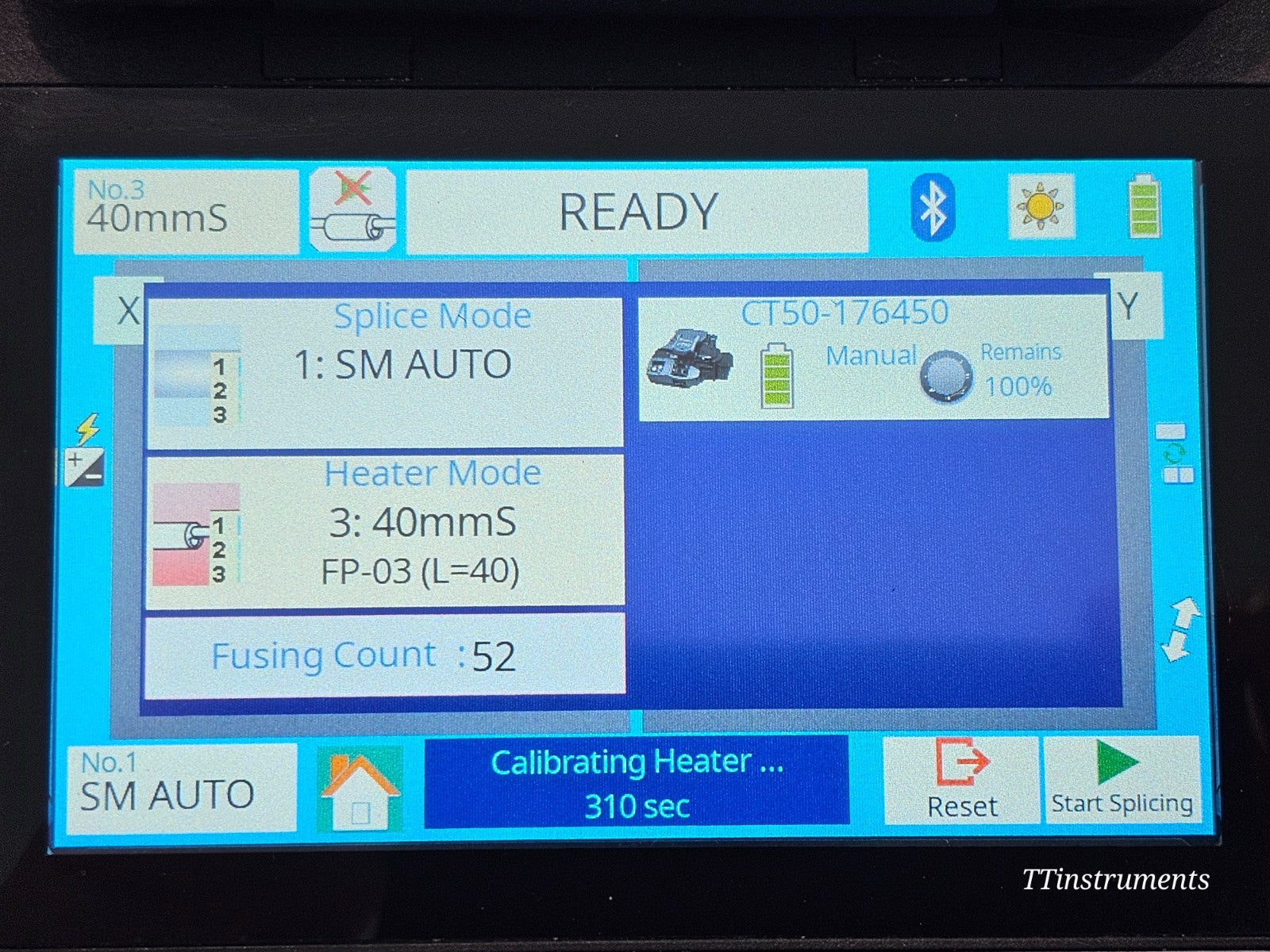 Serviced Fujikura 41S+ Active Cladding Fusion Splicer + CT-50 Cleaver ARC 4342