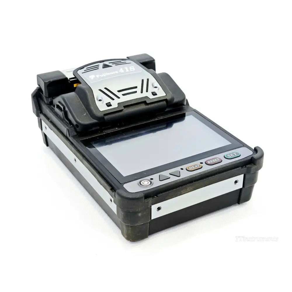 Fujikura CT-50 high-precision fibre cleaver with AD10/50 guide plate and protective case