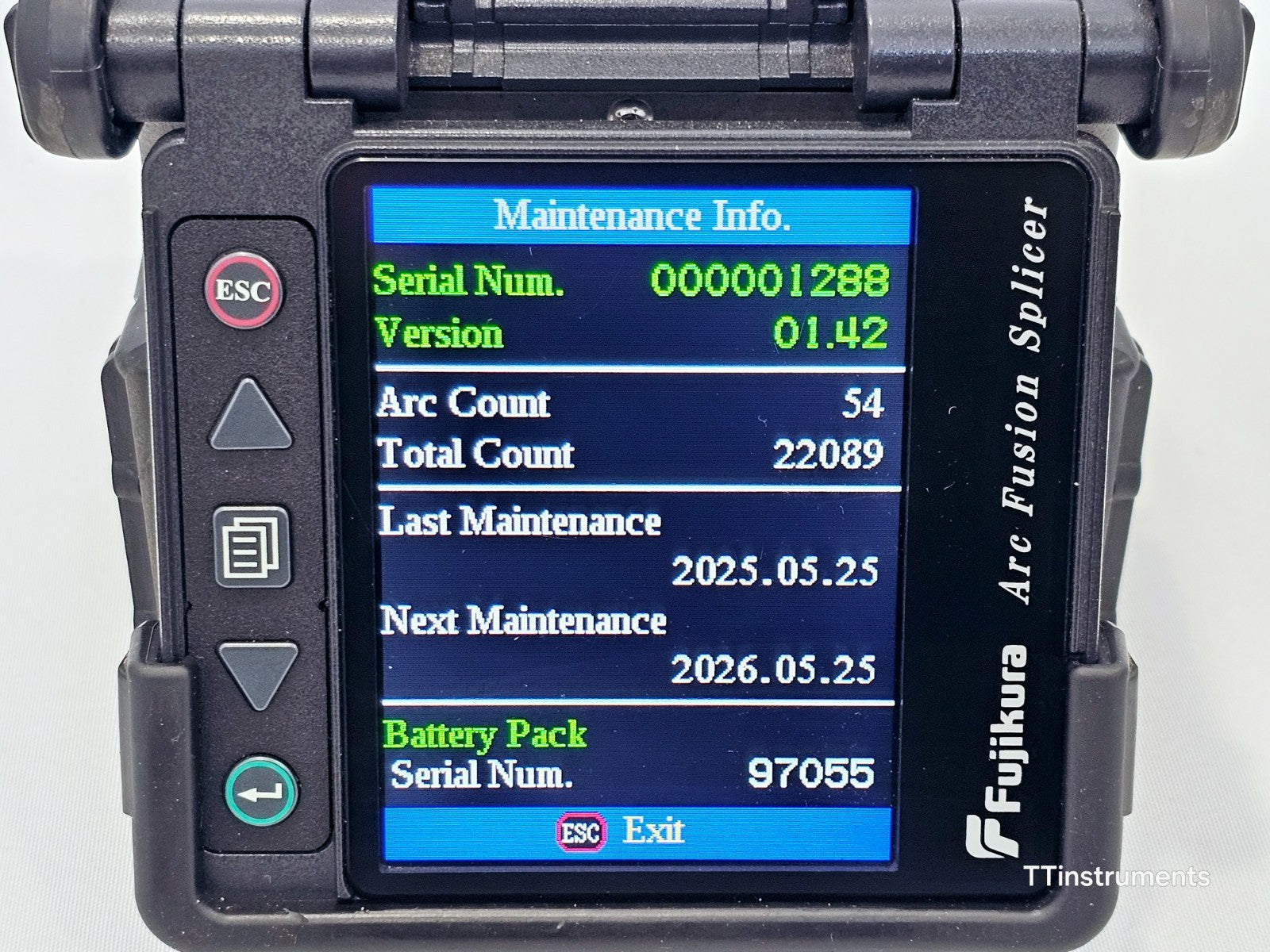 Serviced Fujikura 60S FSM-60S Fiber Optic SM MM Splicer ARC 22089 CT-30 Cleaver