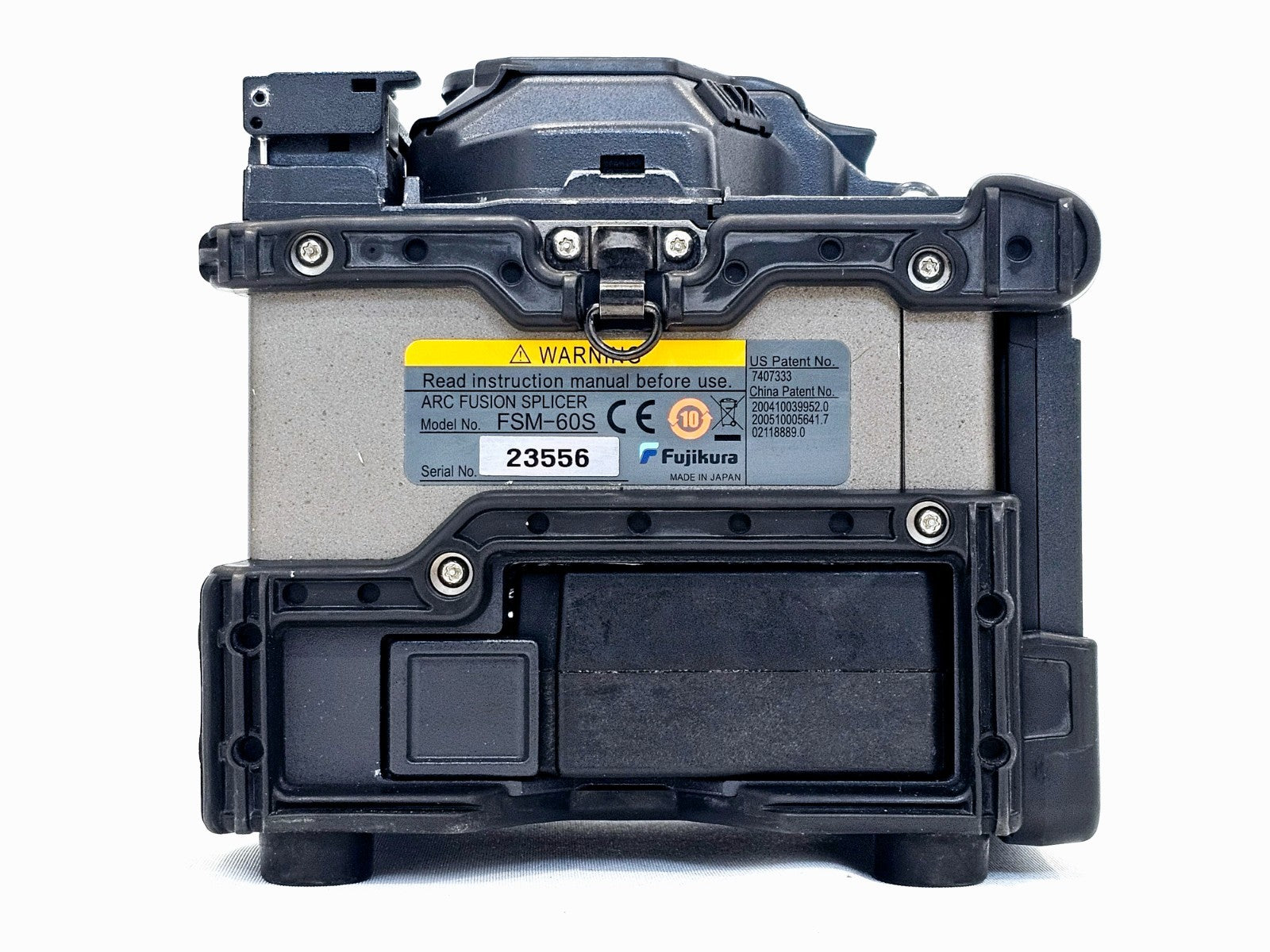Serviced Fujikura 60S FSM-60S Fiber Optic SM MM Splicer ARC 6495 + CT-30 Cleaver