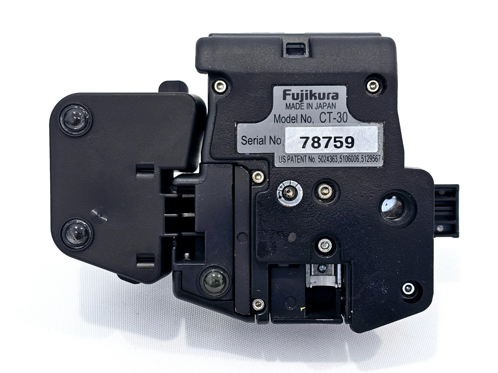 Serviced Fujikura 60S FSM-60S Fiber Optic SM MM Splicer ARC 6495 + CT-30 Cleaver