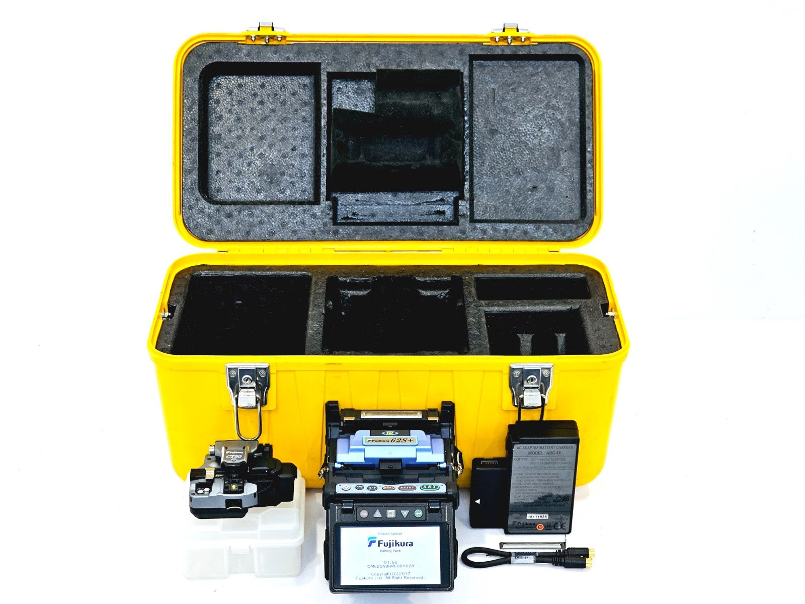 Serviced Fujikura 62S+ SM MM Core Alignment Splicer CT-50 Cleaver ARC 5596