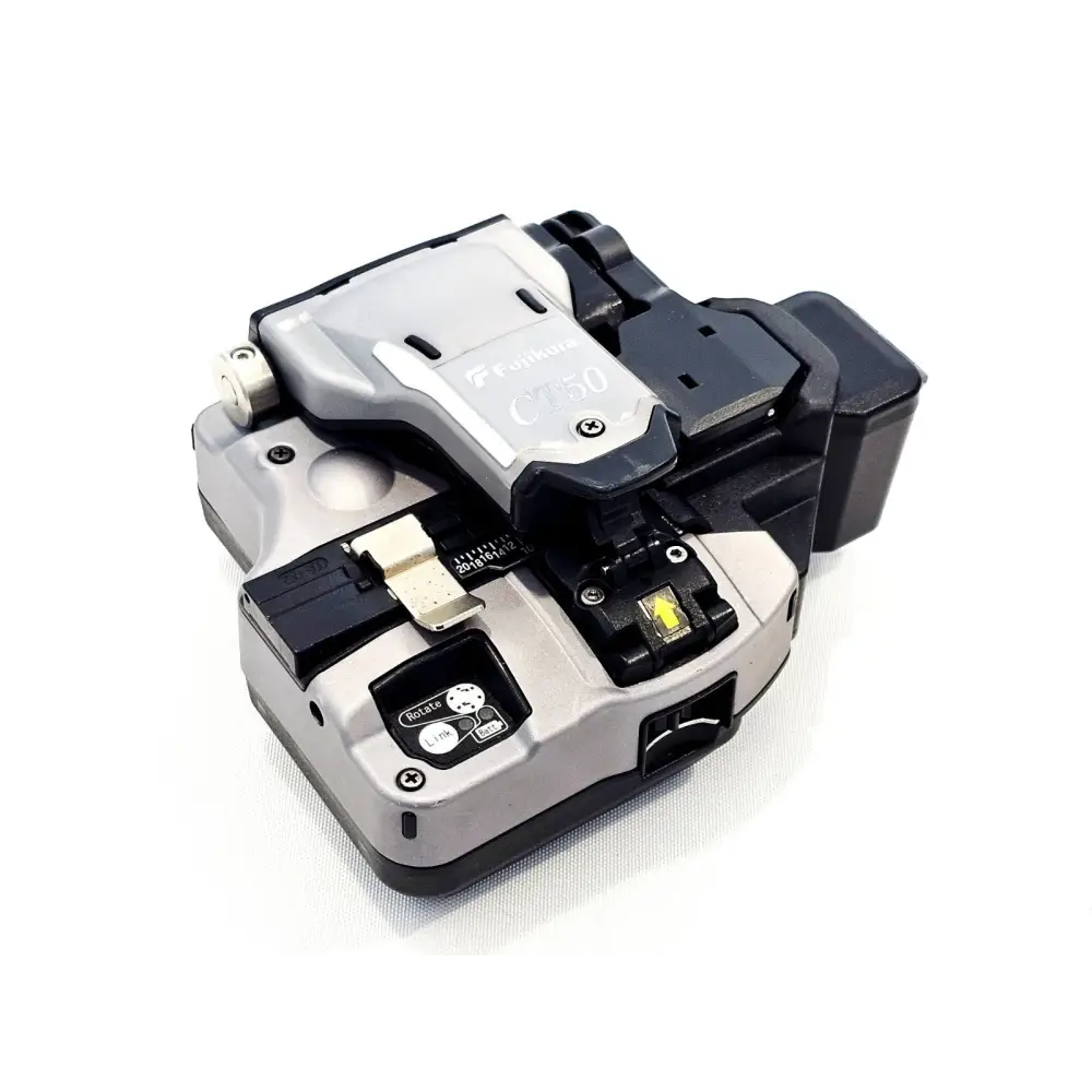 Fujikura 62S+ splicer with battery pack and AC adapter charger accessories