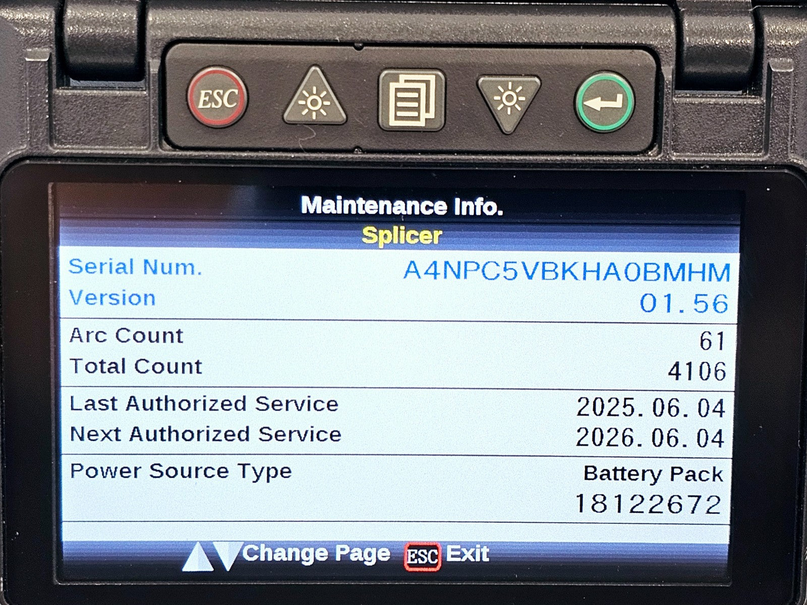 Serviced Fujikura 62S+ SM MM Core Alignment Splicer CT-50 Cleaver ARC 4106