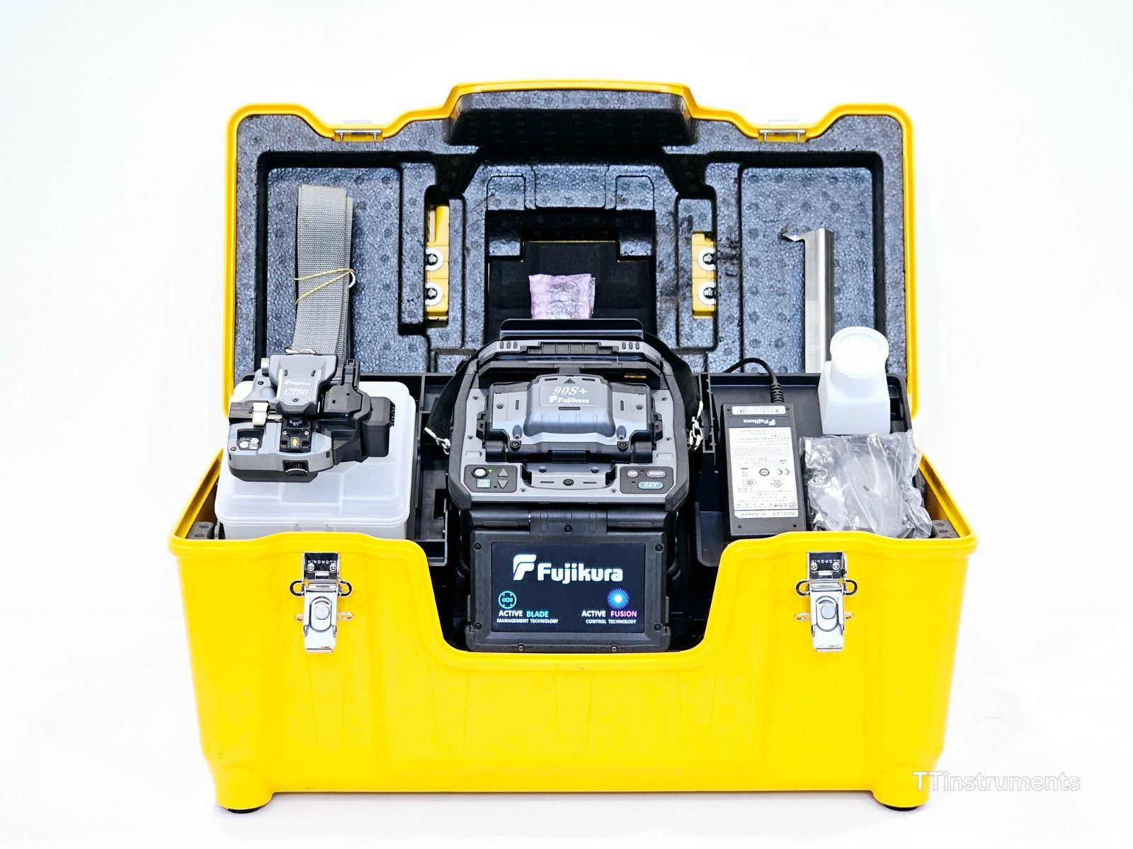 Serviced Fujikura 90S+ Fibre Optic Fusion Splicer + CT-50 Cleaver - ARC ONLY 587