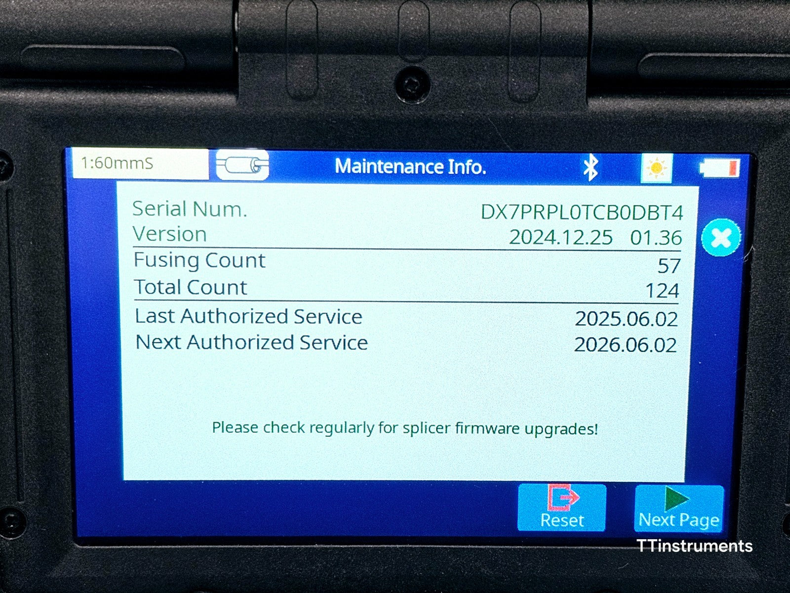 Serviced Fujikura 90S+ Fibre Optic Fusion Splicer + CT-50 Cleaver - ARC ONLY 124