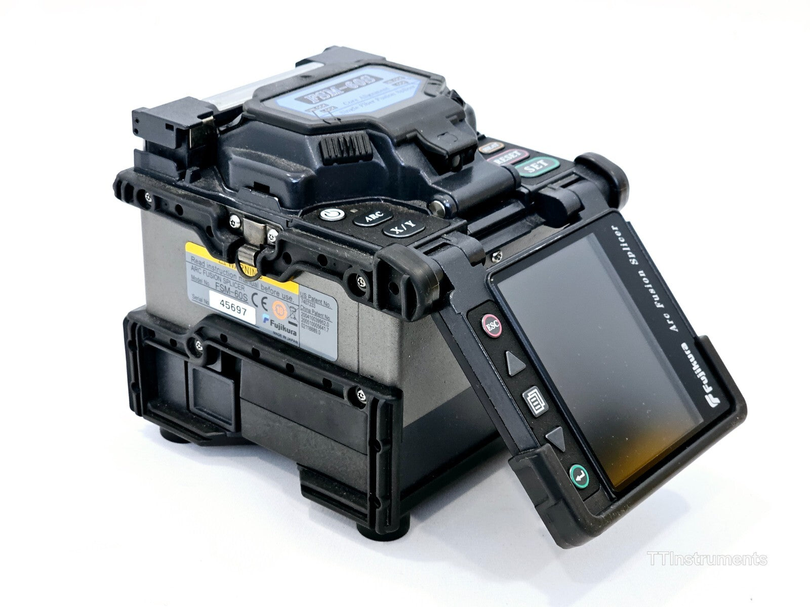 Serviced Fujikura FSM-60S Fiber Optic SM MM Splicer ARC 11582 + CT-30 Cleaver
