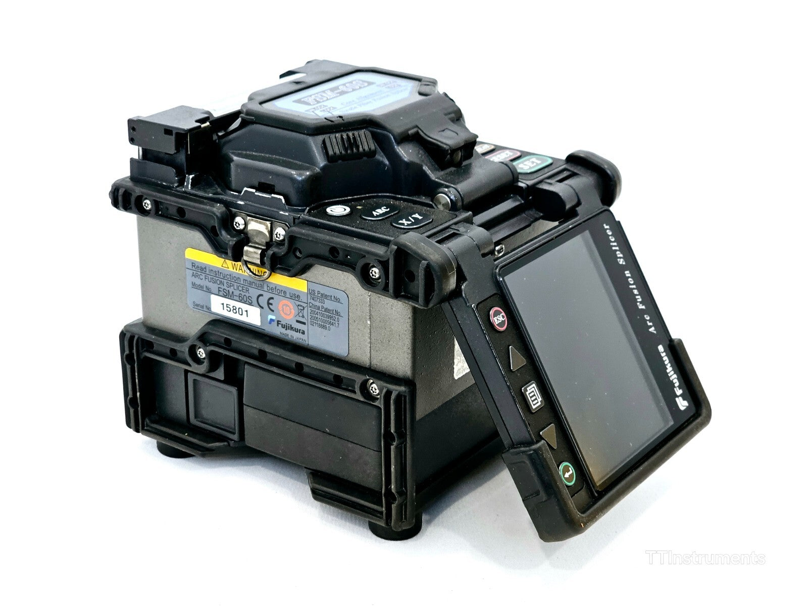 Serviced Fujikura FSM-60S Fiber Optic SM MM Splicer ARC 22104