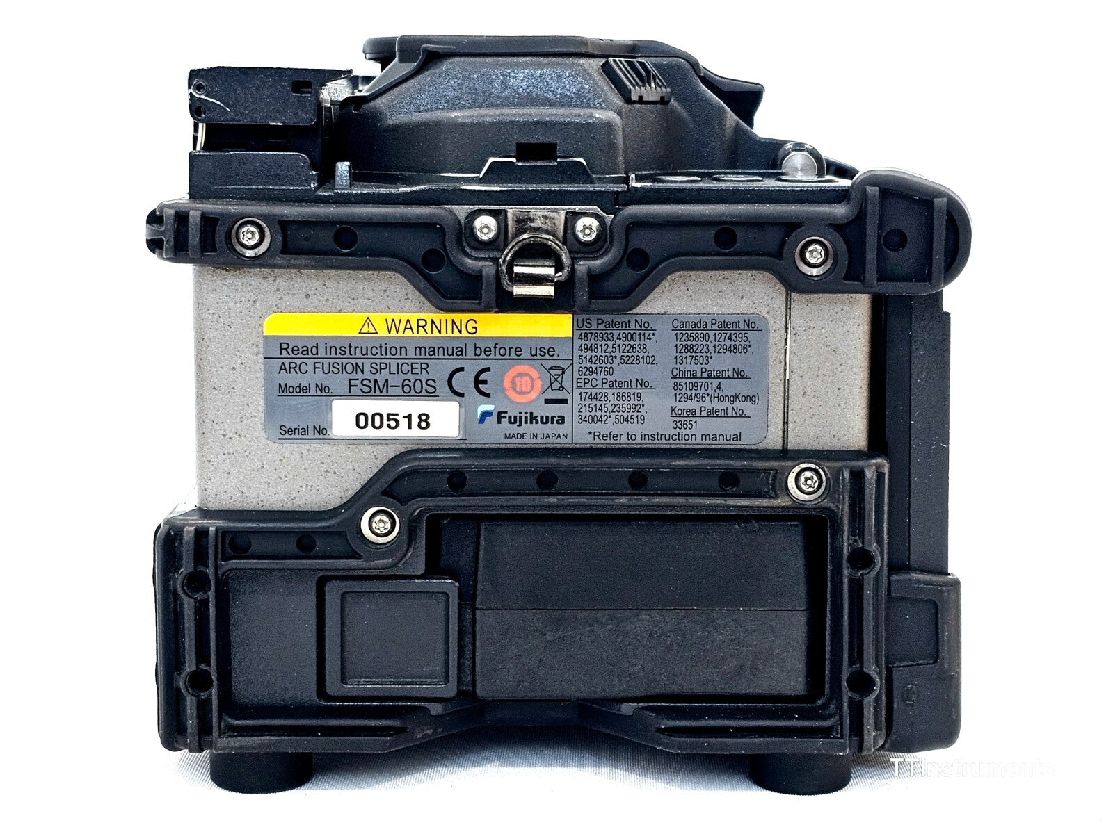 Serviced Fujikura FSM-60S Fiber Optic SM MM Splicer ARC 22553 + CT50 Cleaver