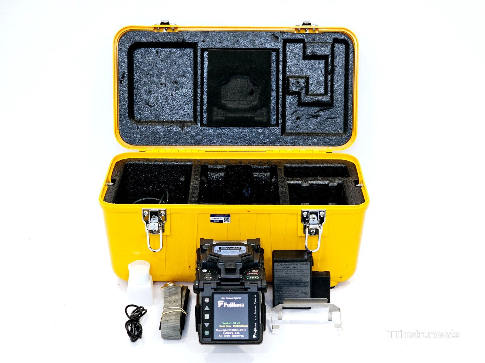 Serviced Fujikura FSM-60S Fiber Optic SM MM Splicer + ARC ONLY 8996
