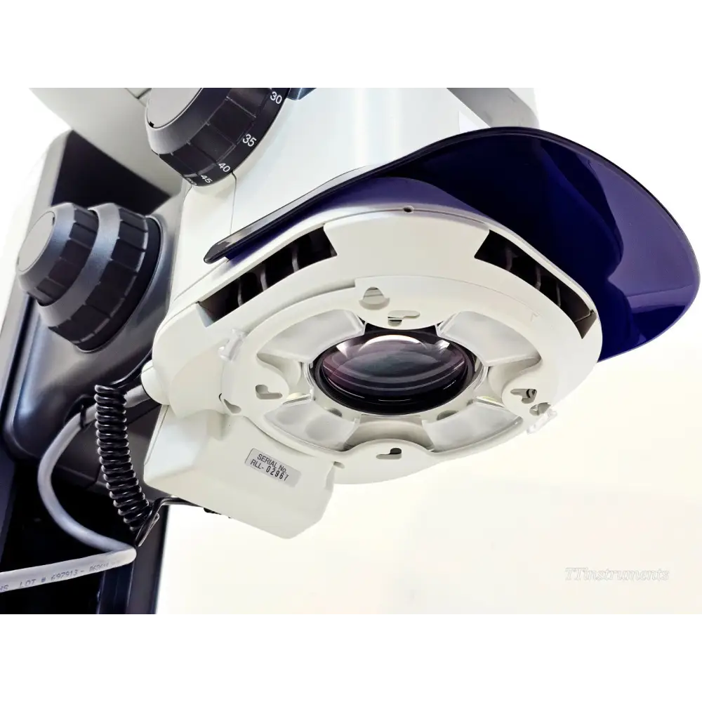Lynx EVO stereo microscope 360 degree rotating viewer assembly detail