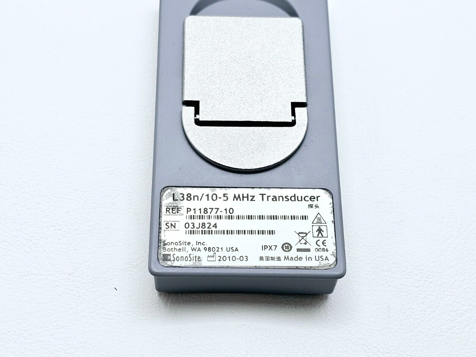 SonoSite NanoMaxx Ultrasound System P11111-37 w/ L38n-10-5 MHz Transducer