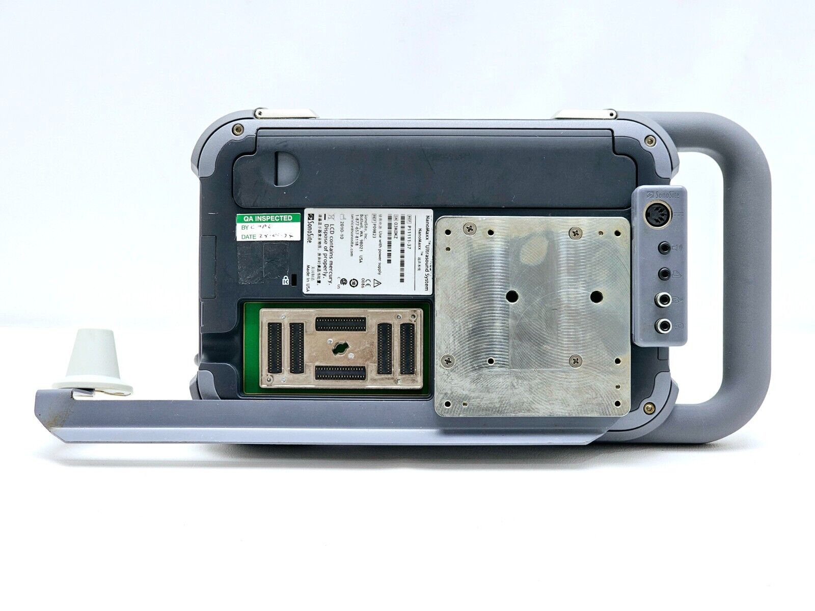 SonoSite NanoMaxx Ultrasound System P11111-37 w/ L38n-10-5 MHz Transducer