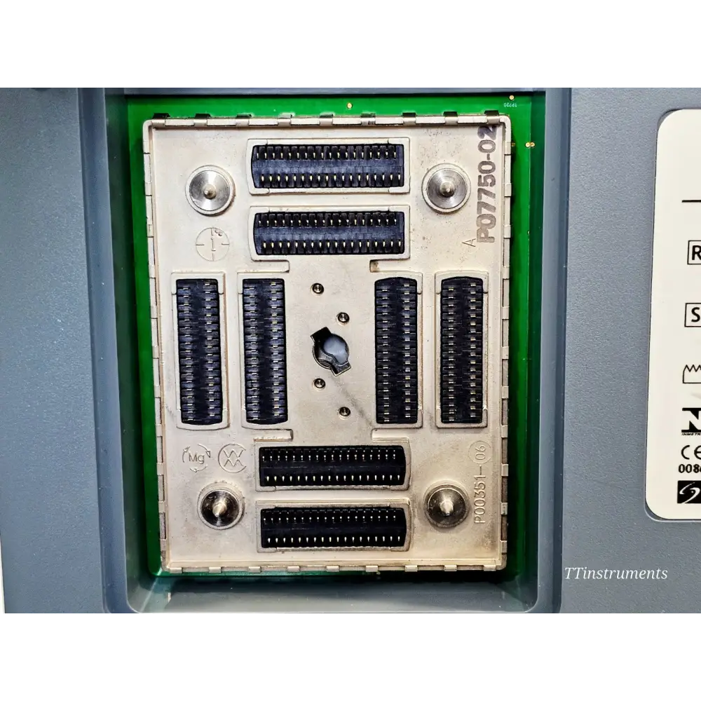 SonoSite M-Turbo transducer port and connection interface detail