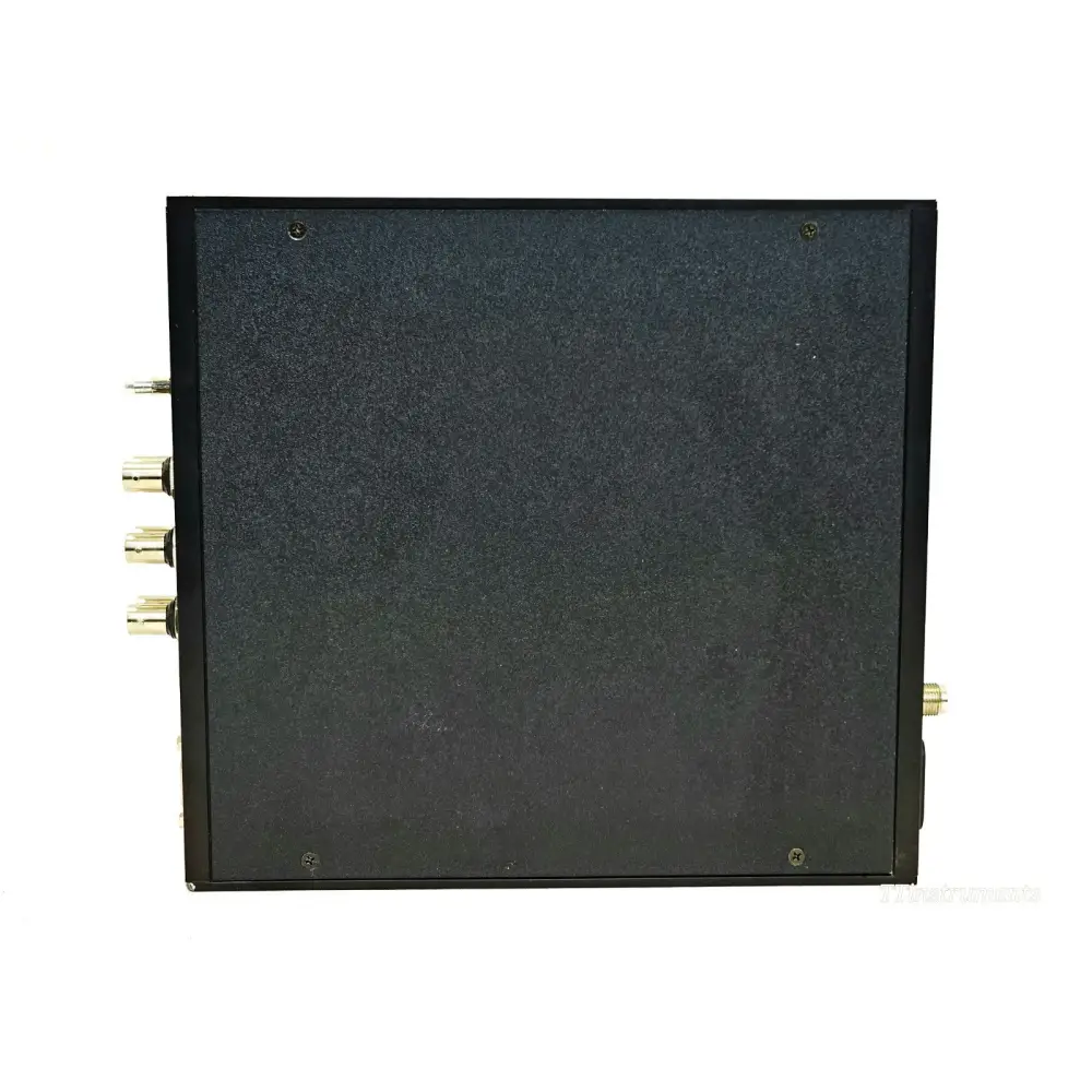 Spectrum Instruments TM4-M+ Rubidium right side panel view showing four BNC output connectors