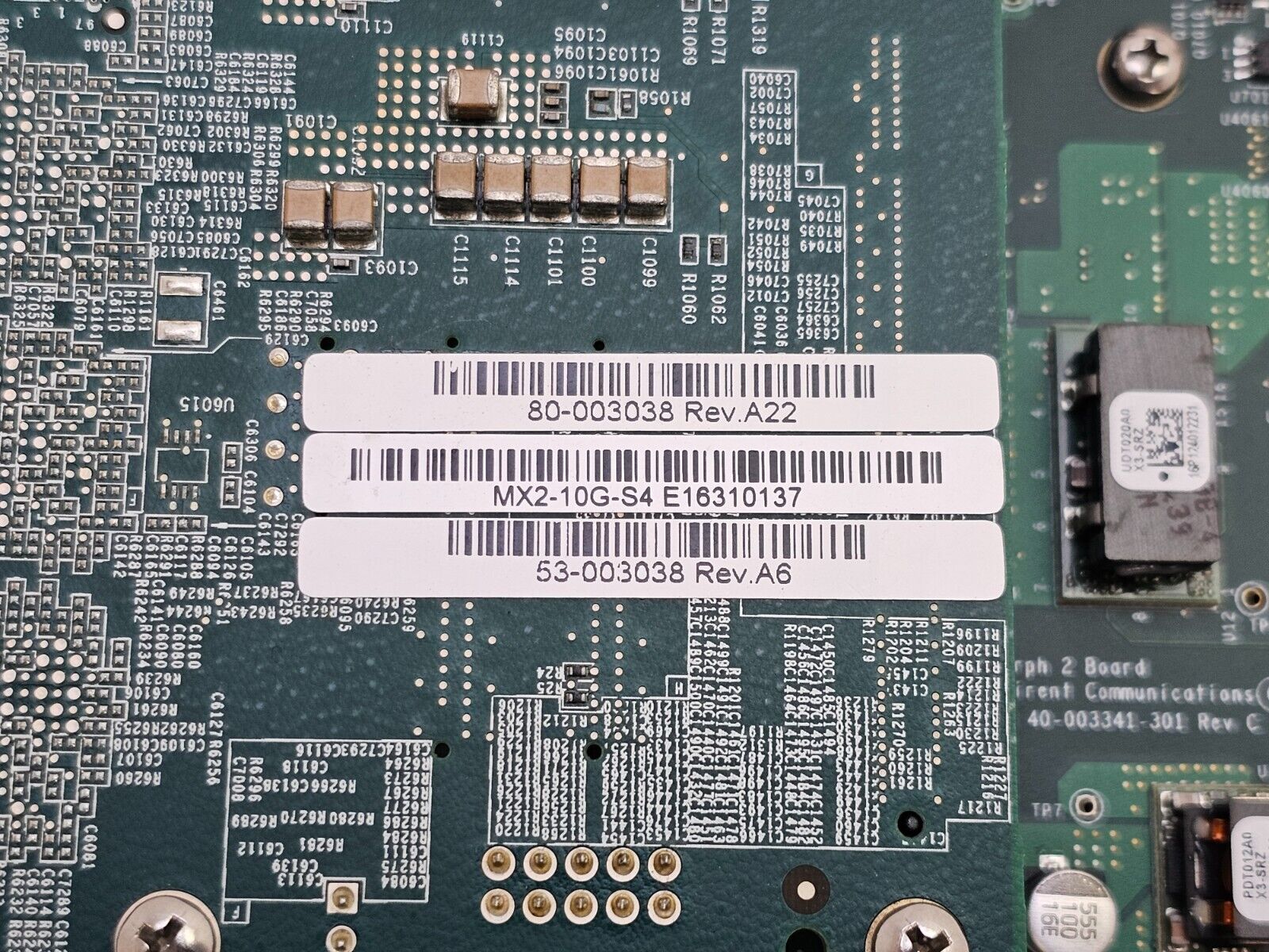 SPIRENT MX2-10G-S4 MX2 4-PORT 10G/1GBE SFP+