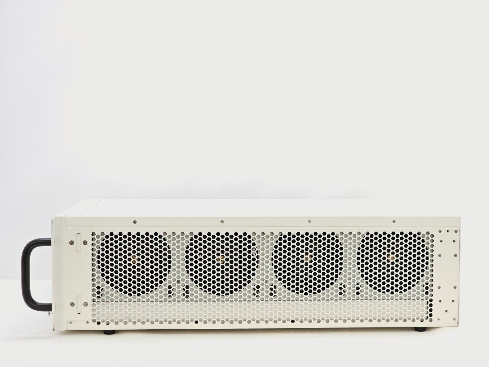 Spirent SPT-N4U-220 chassis serial number label showing E16380397