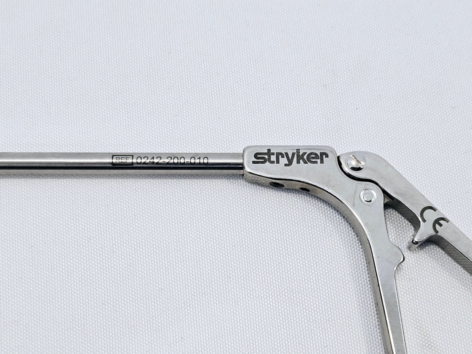 Stryker 0242-200-010 Hip Arthroscopy Instruments Hip Grasper Straight
