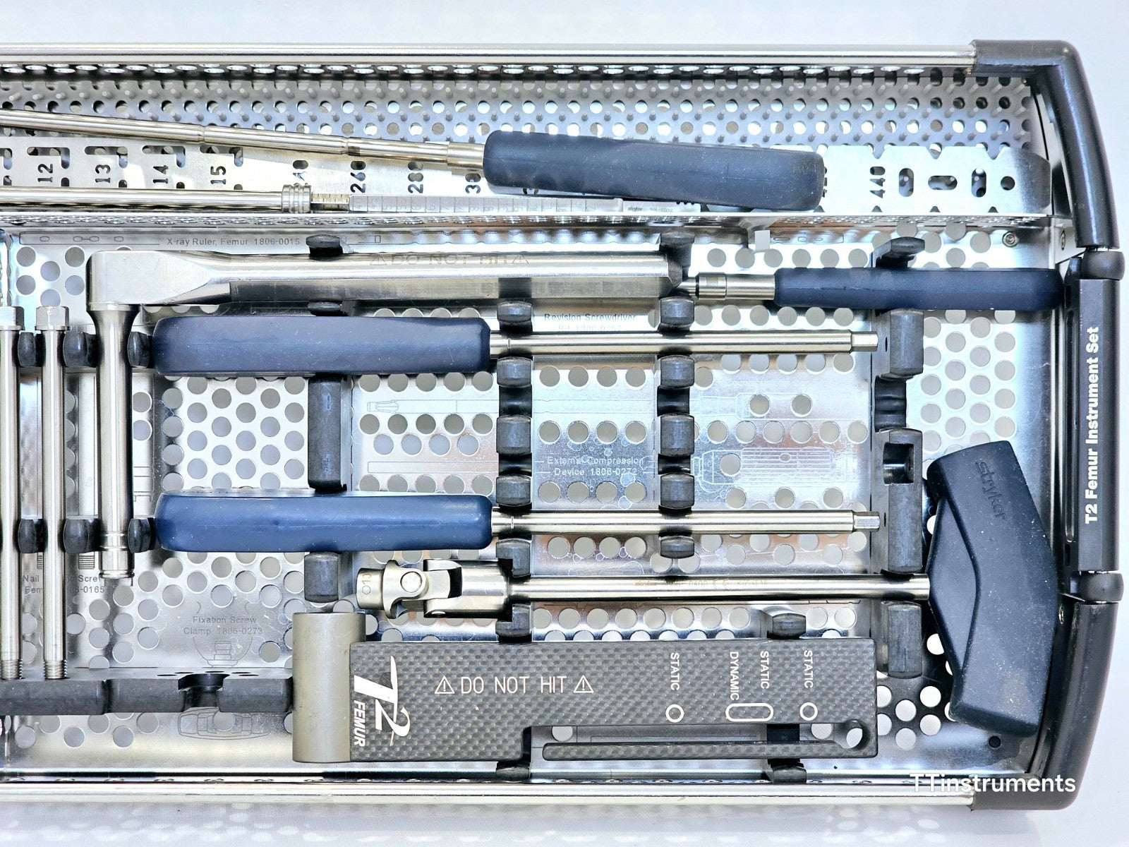 Stryker T2 Femur Instrument Set Orthopedics Trauma For Stryker T2 Basic Long Set