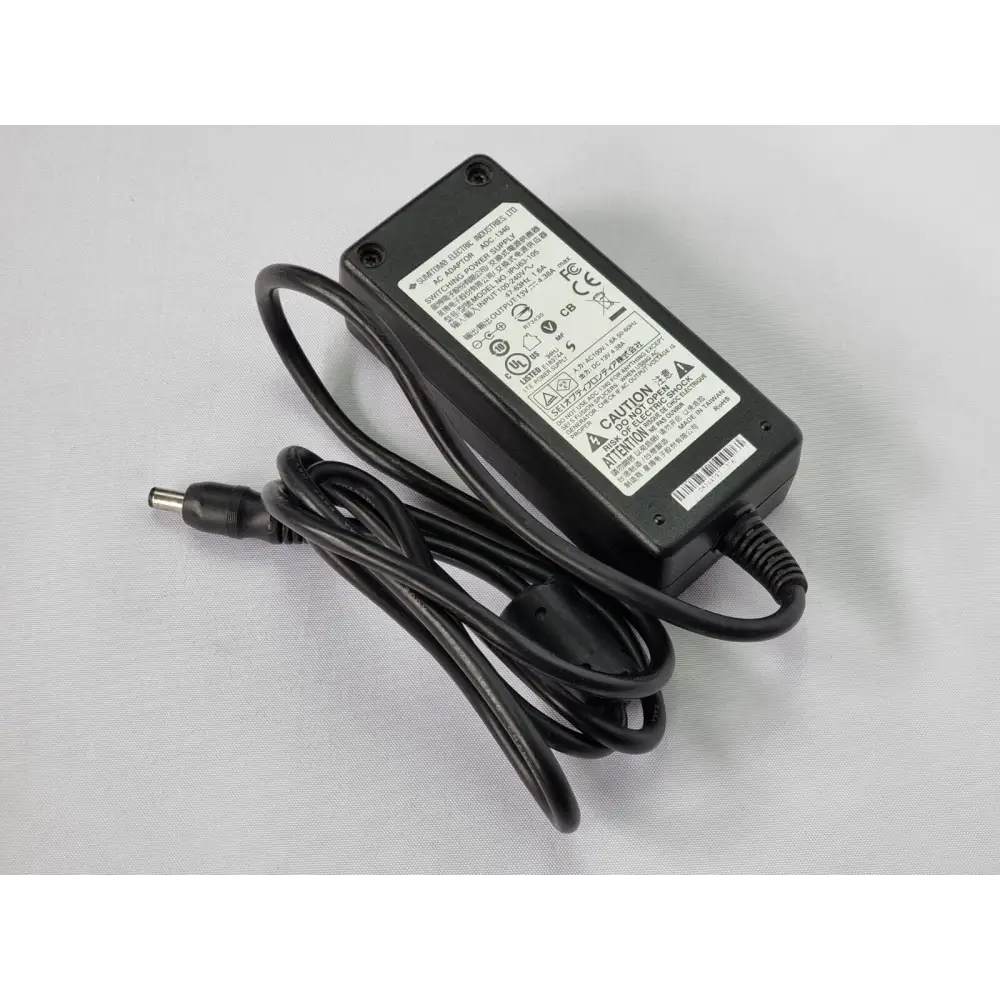 Sumitomo Type-201e-VS fusion splicer side and rear detail showing ports and label